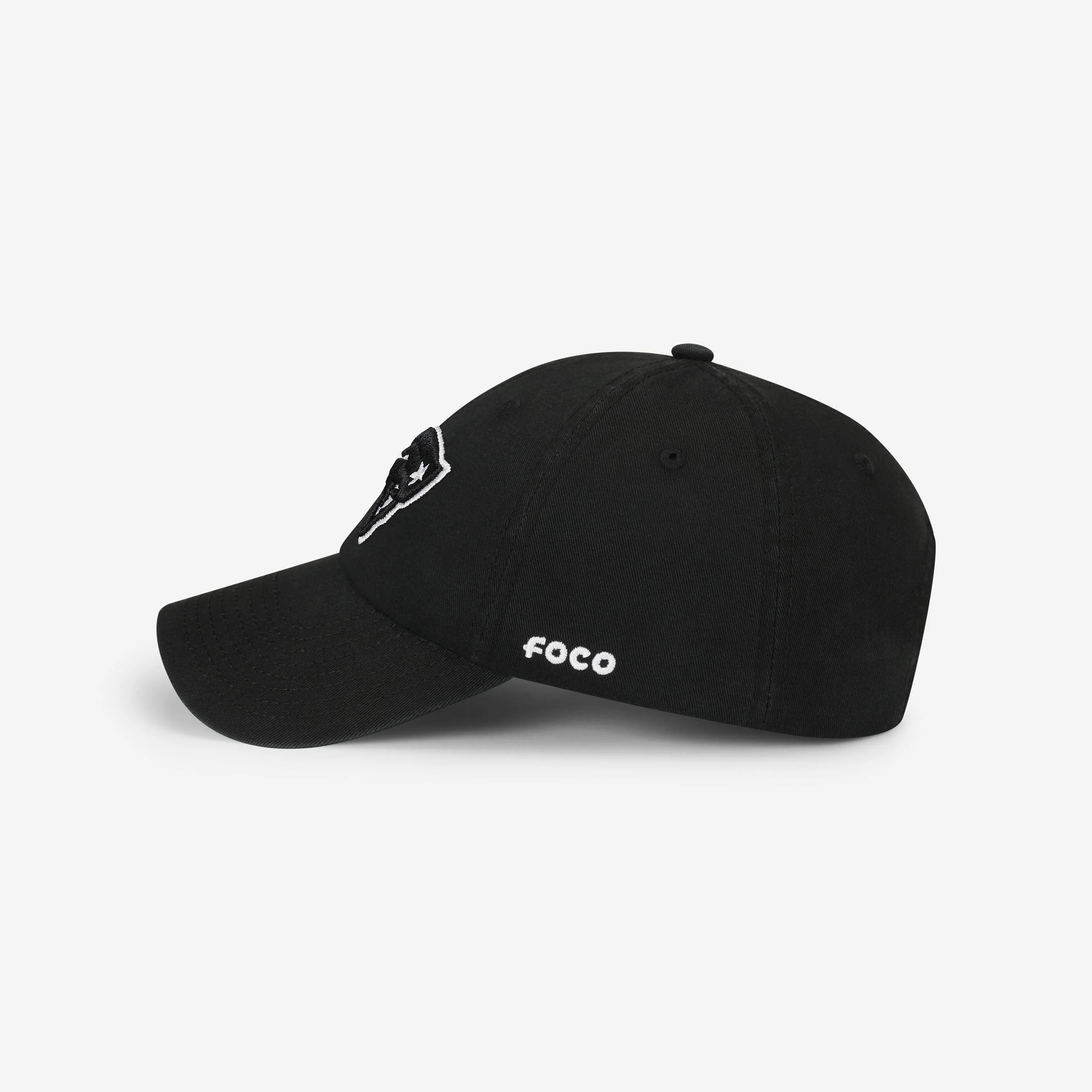 New England Patriots Black & White Casual Cap - Image 2