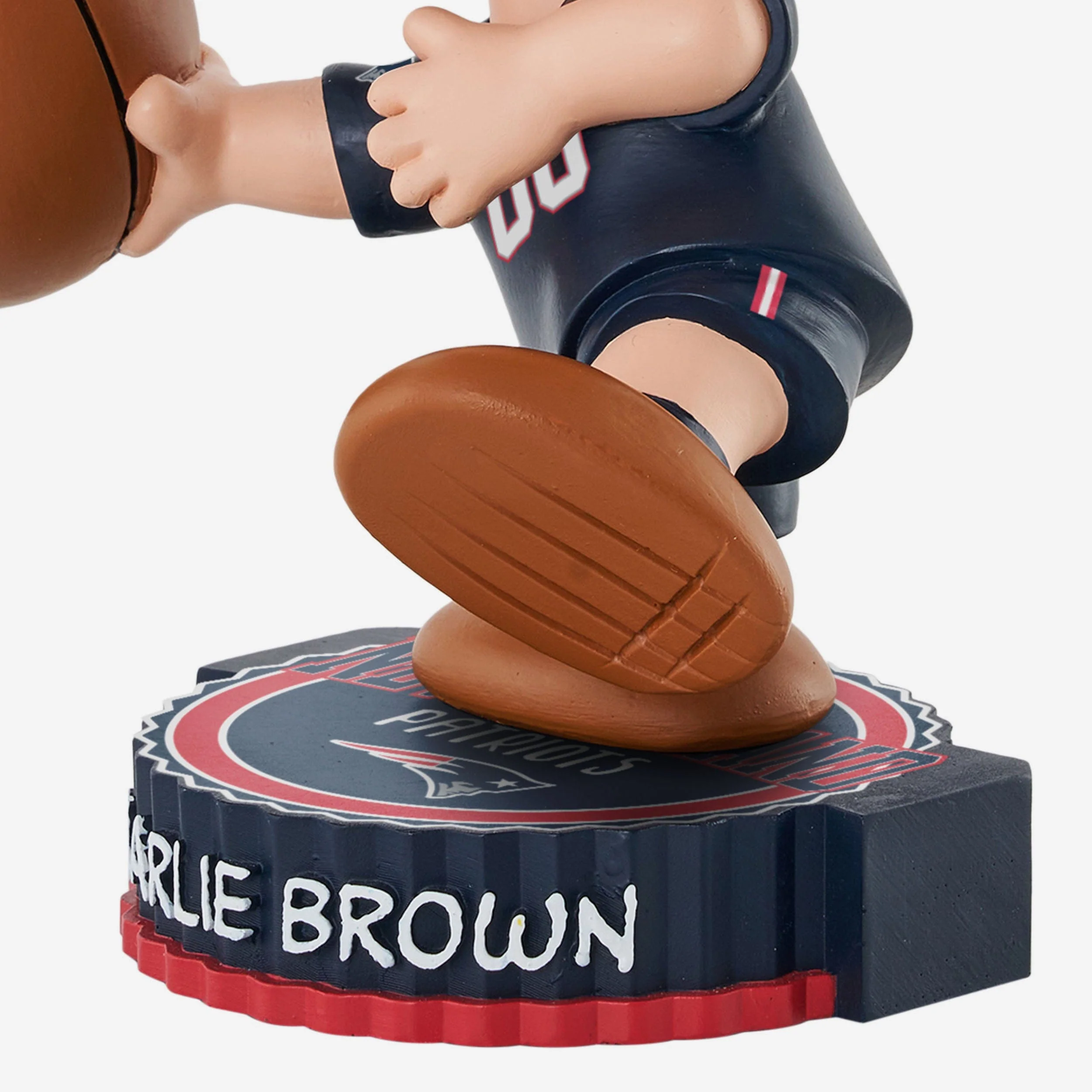 New England Patriots Charlie Brown Peanuts Bighead Bobblehead - Image 3