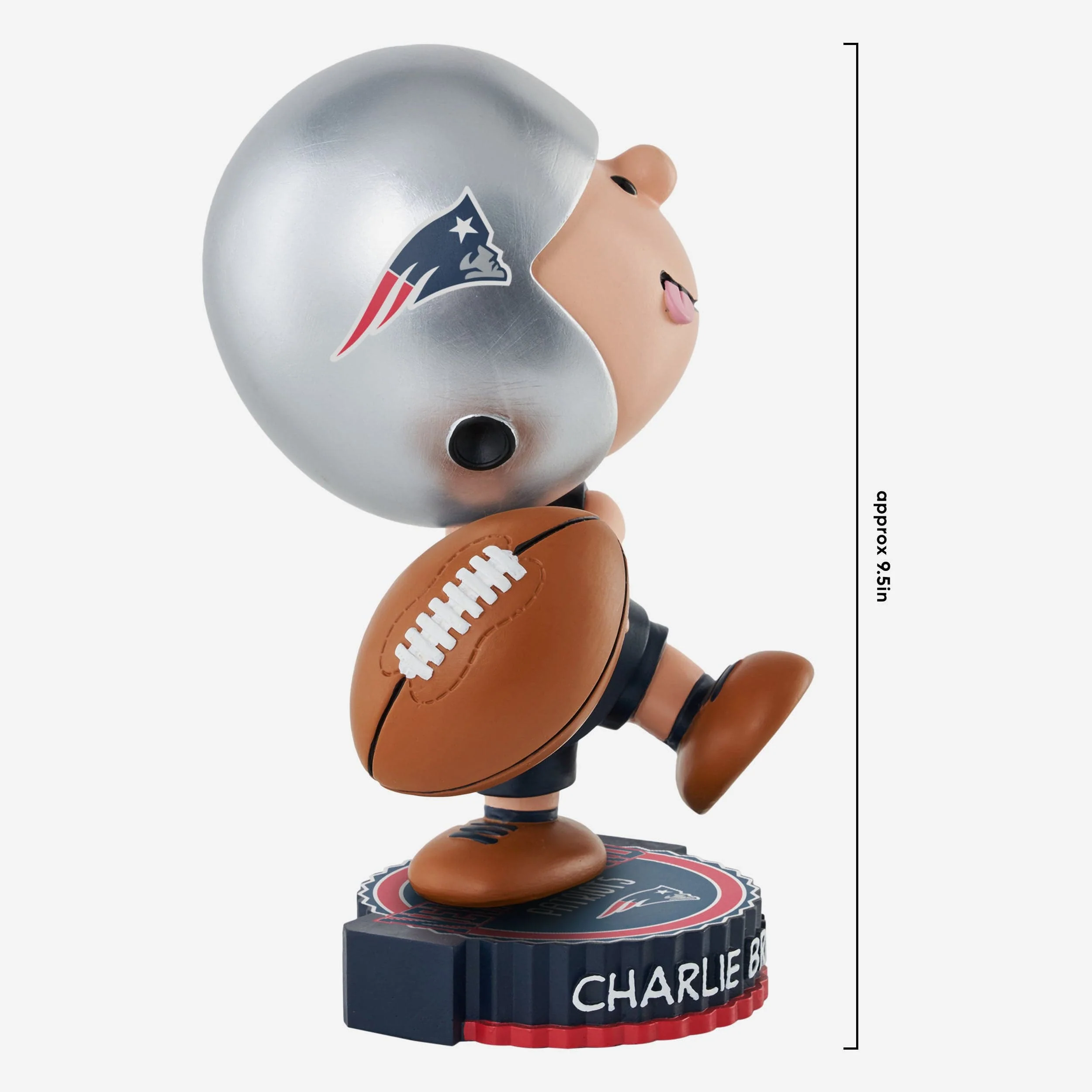 New England Patriots Charlie Brown Peanuts Bighead Bobblehead - Image 4
