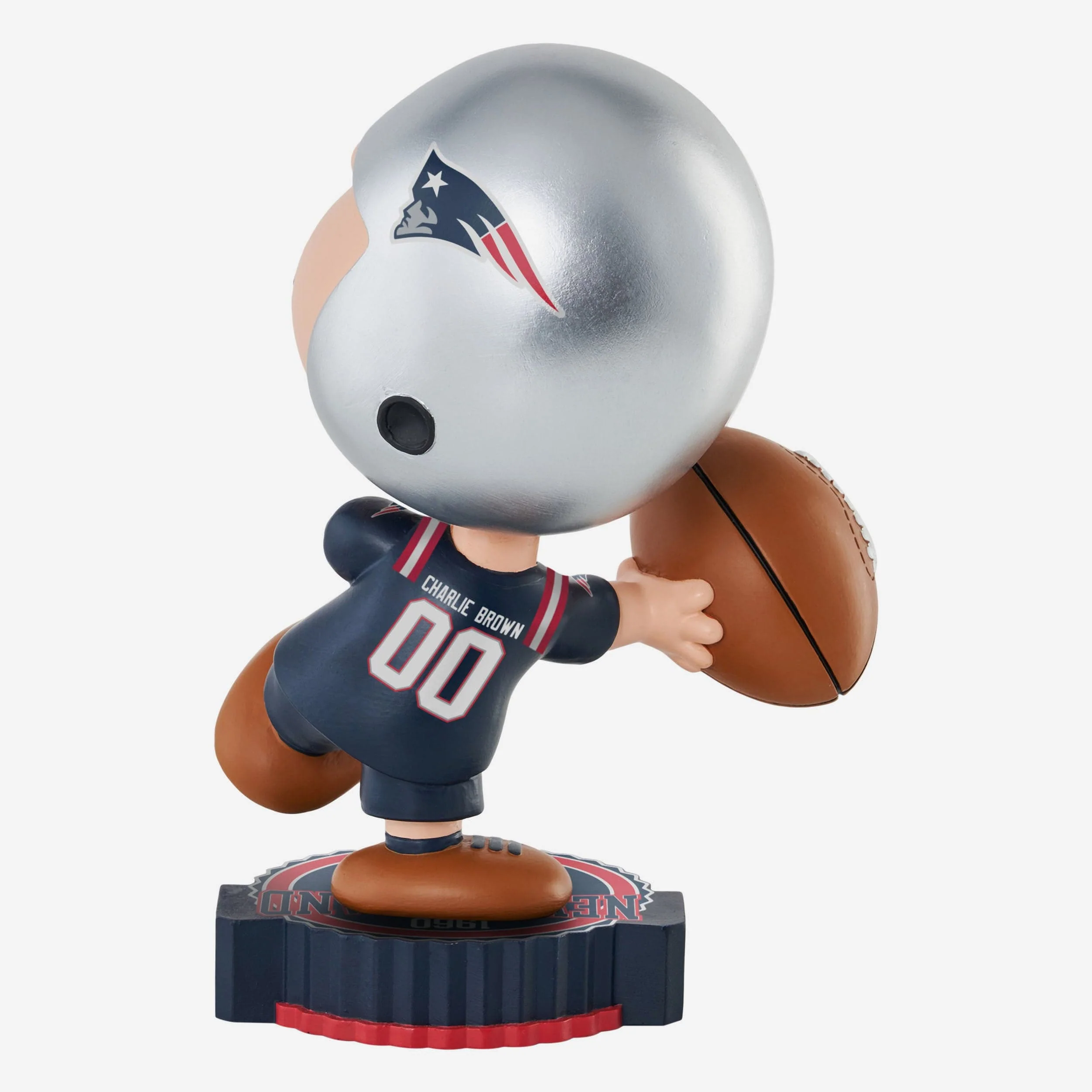 New England Patriots Charlie Brown Peanuts Bighead Bobblehead - Image 5