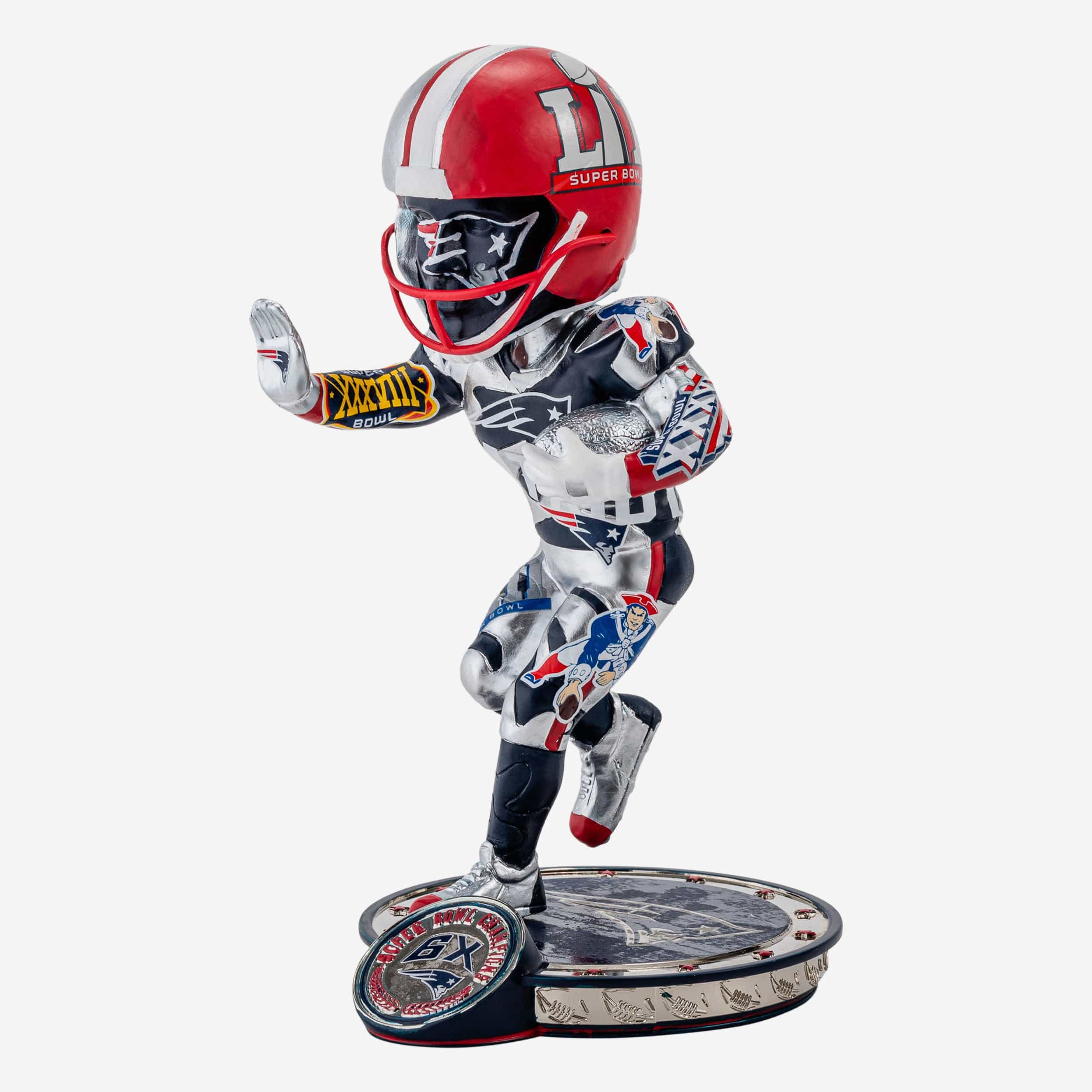 New England Patriots Commemorative Super Bowl Bobblehead - Image 2