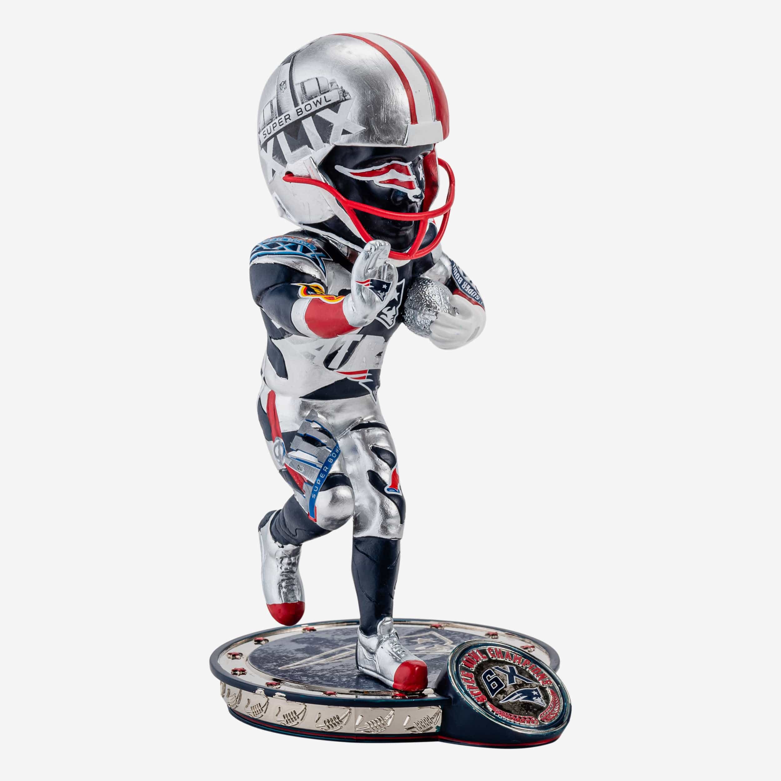 New England Patriots Commemorative Super Bowl Bobblehead - Image 4