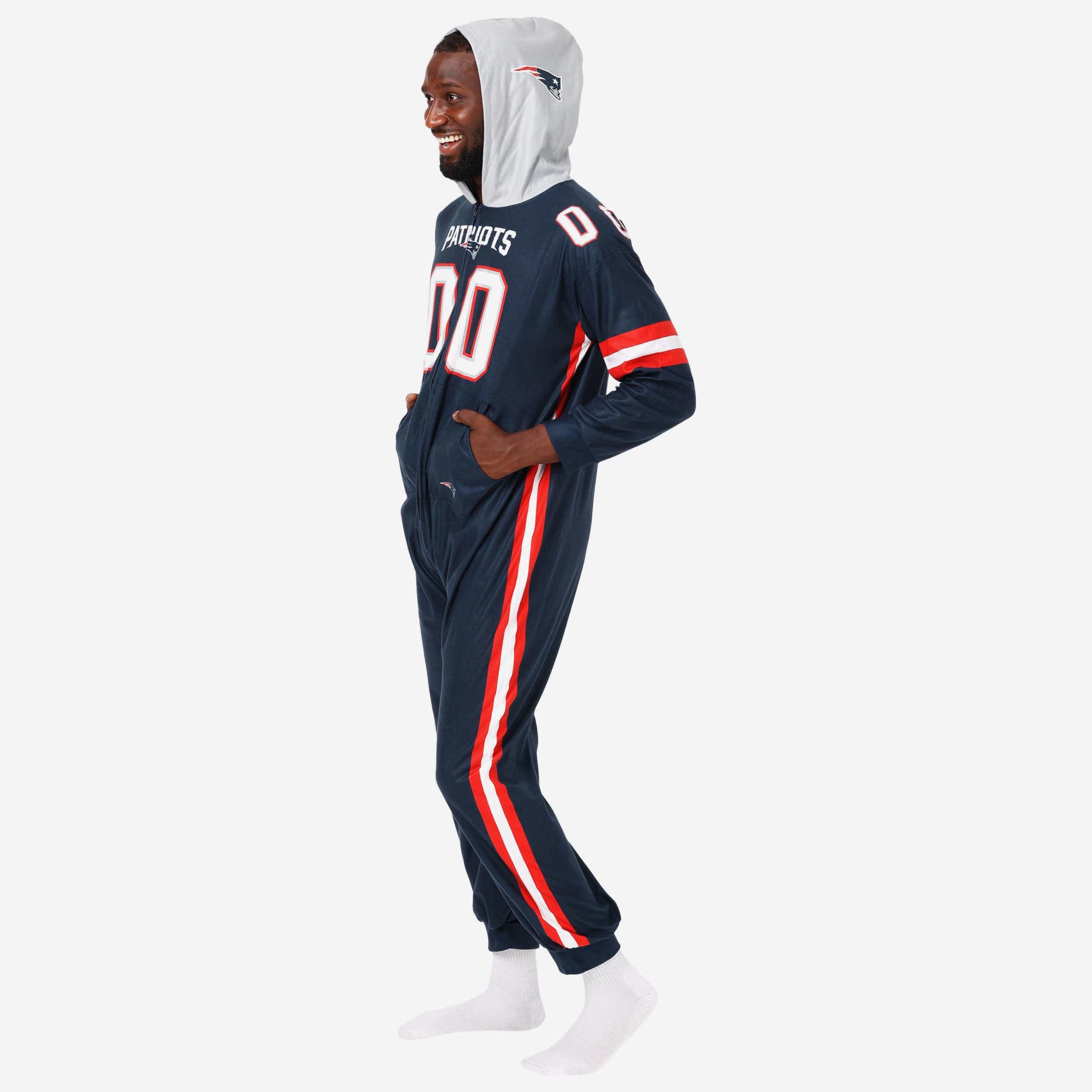 New England Patriots Gameday Ready One Piece Pajamas - Image 3