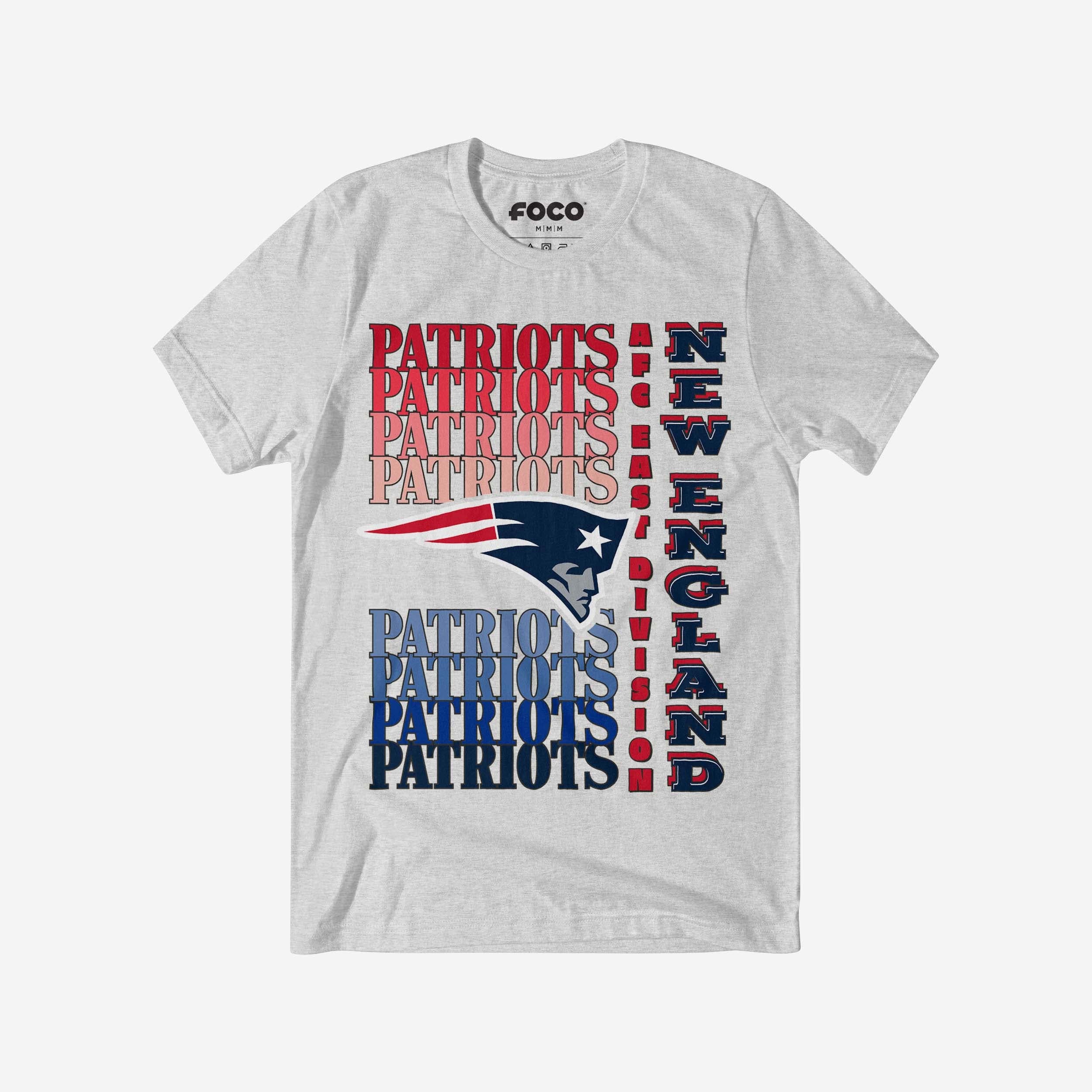 New England Patriots Gradient Wordmark T-Shirt