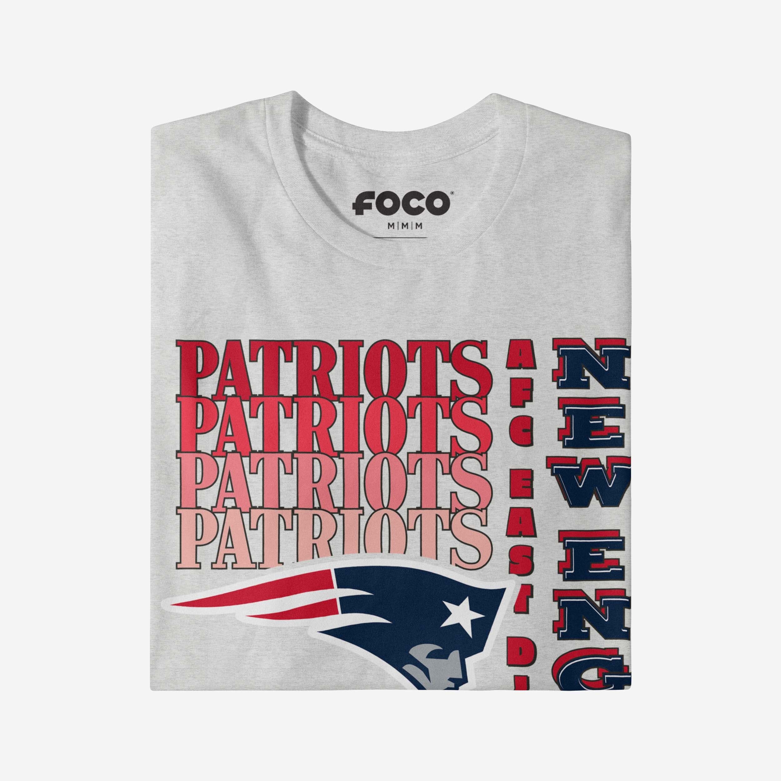 New England Patriots Gradient Wordmark T-Shirt - Image 3