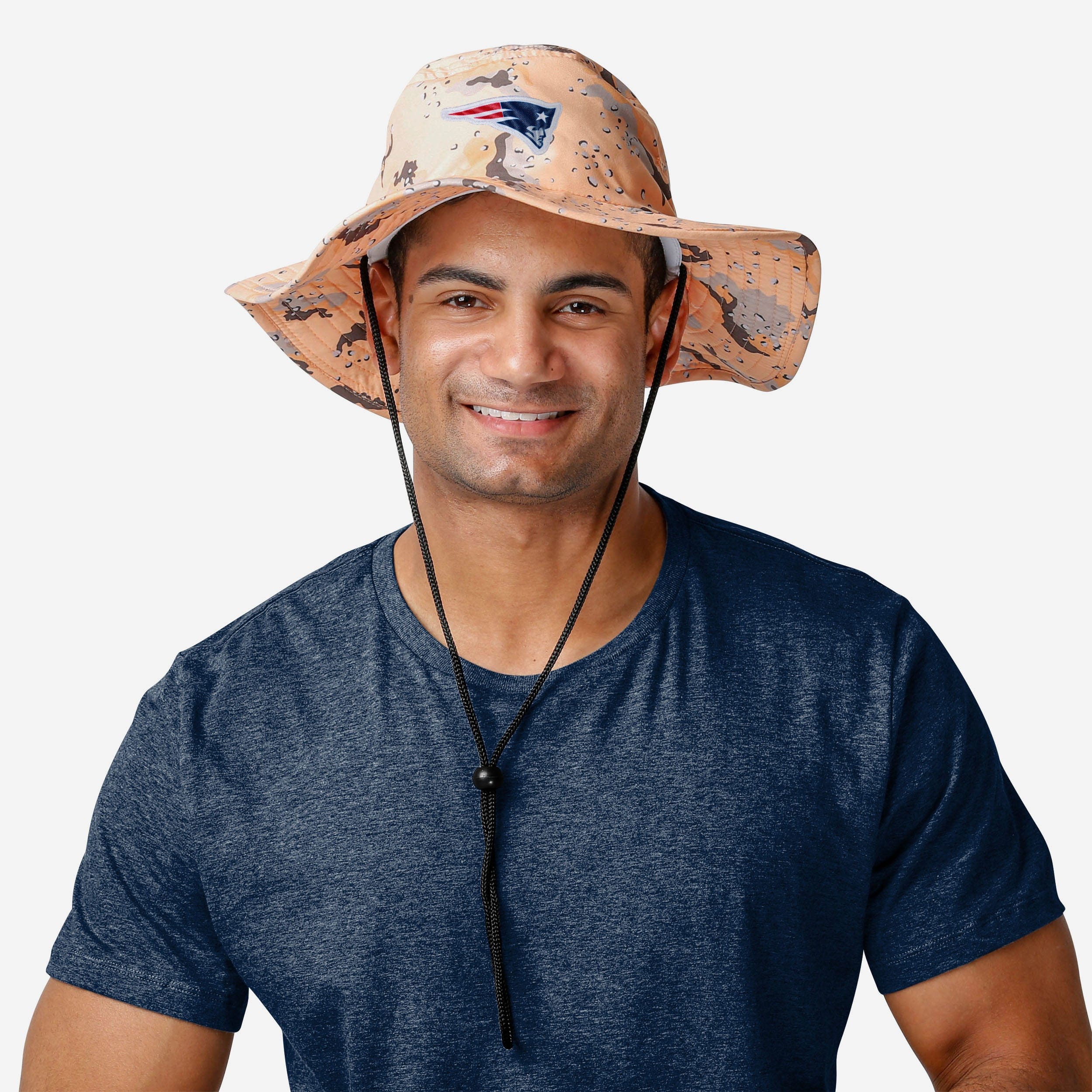 New England Patriots Light Desert Camo Boonie Hat - Image 2