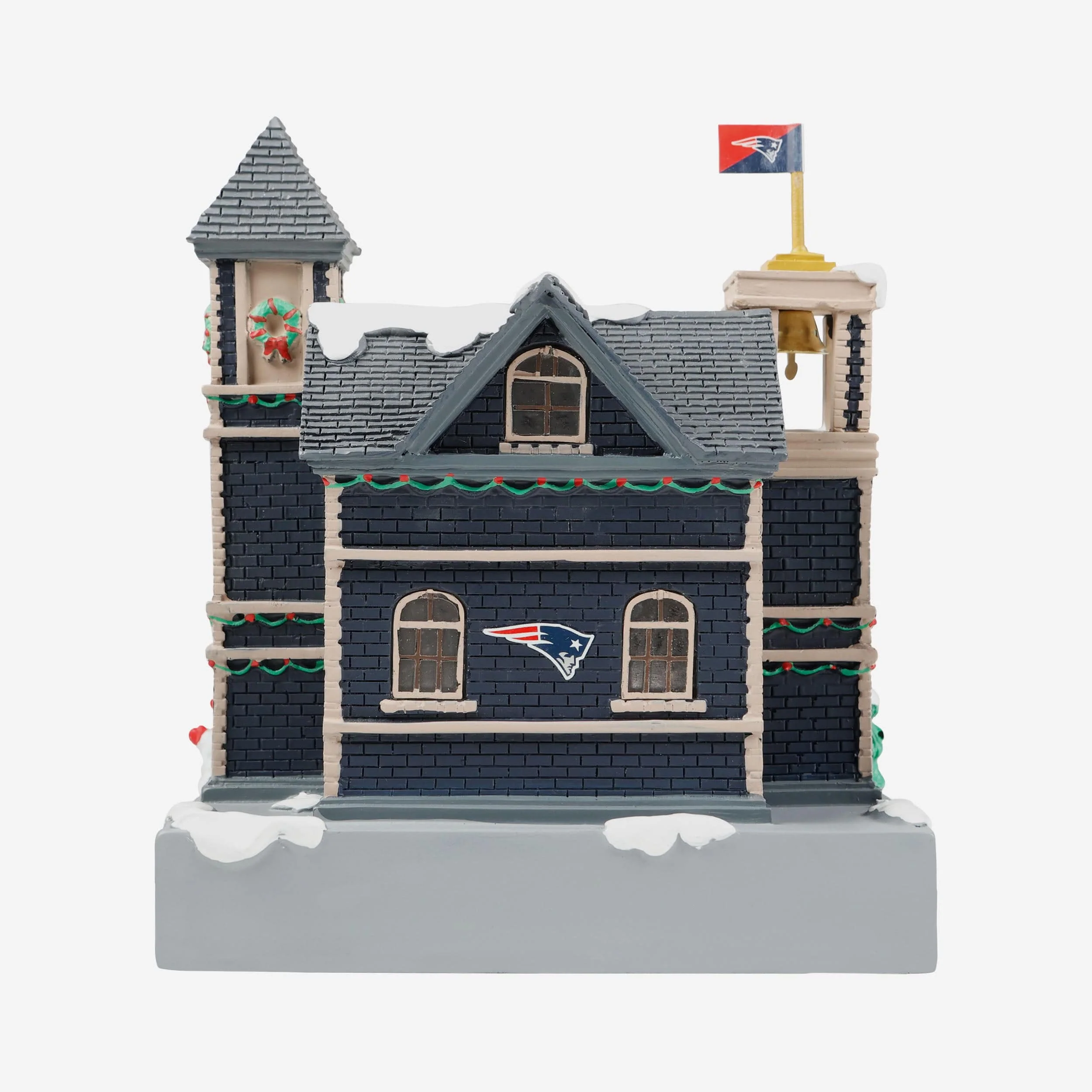 New England Patriots Light Up Resin Team Firehouse - Image 5