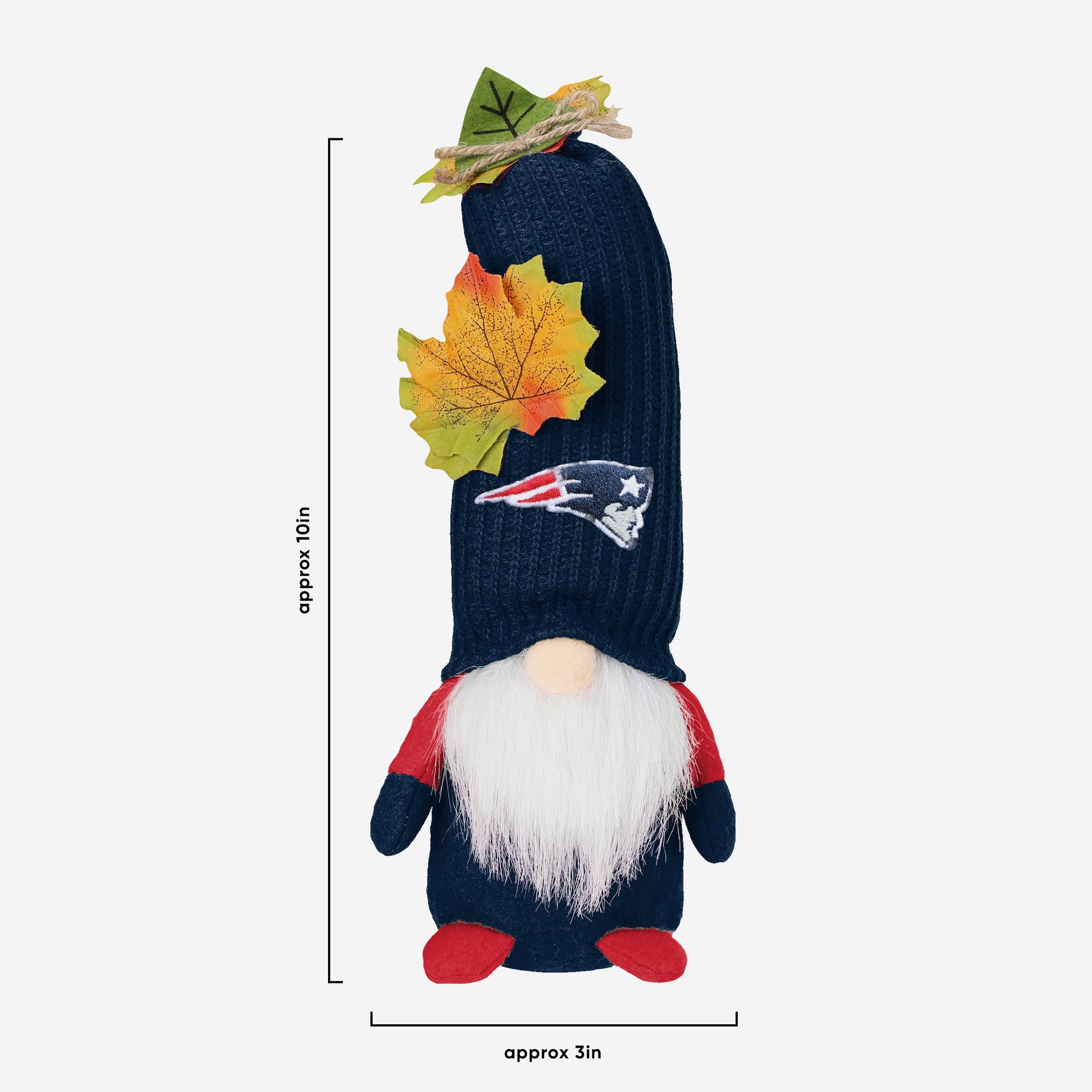 New England Patriots Mixed Material Harvest Plush Gnome - Image 4