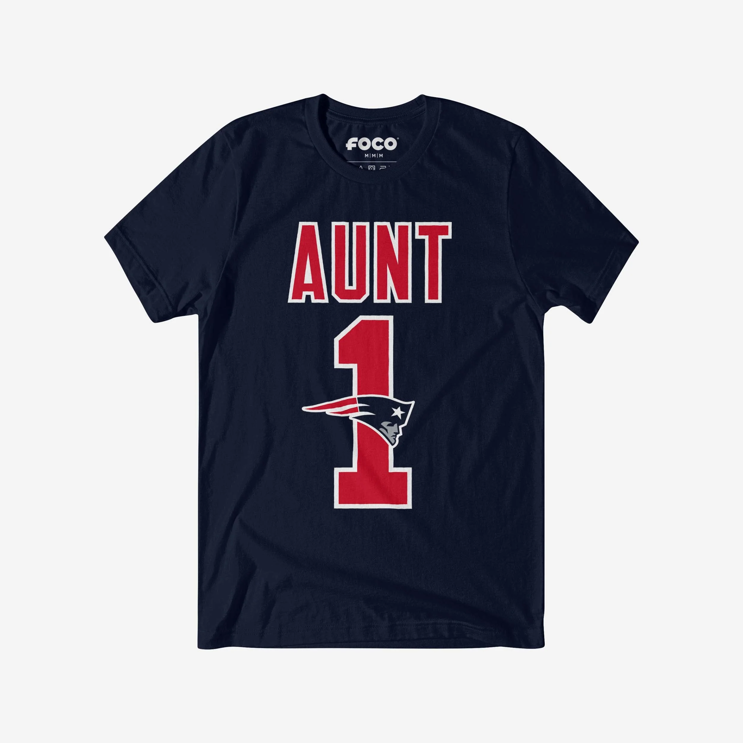 New England Patriots Number 1 Aunt T-Shirt