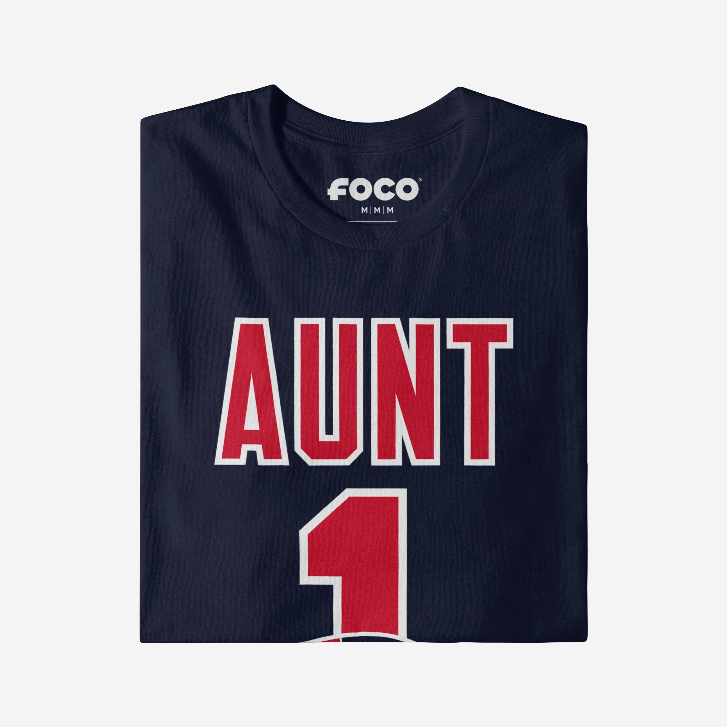 New England Patriots Number 1 Aunt T-Shirt - Image 4