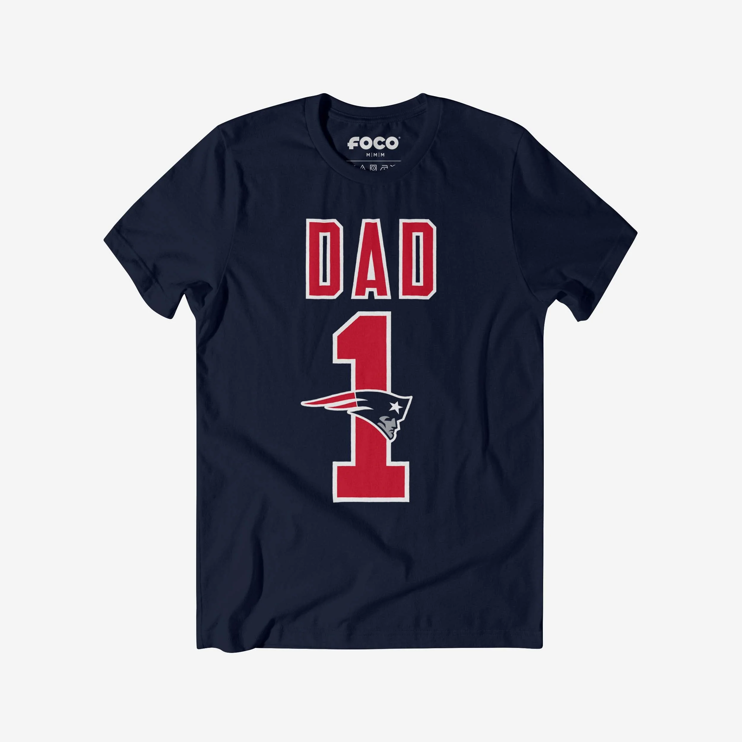 New England Patriots Number 1 Dad T-Shirt