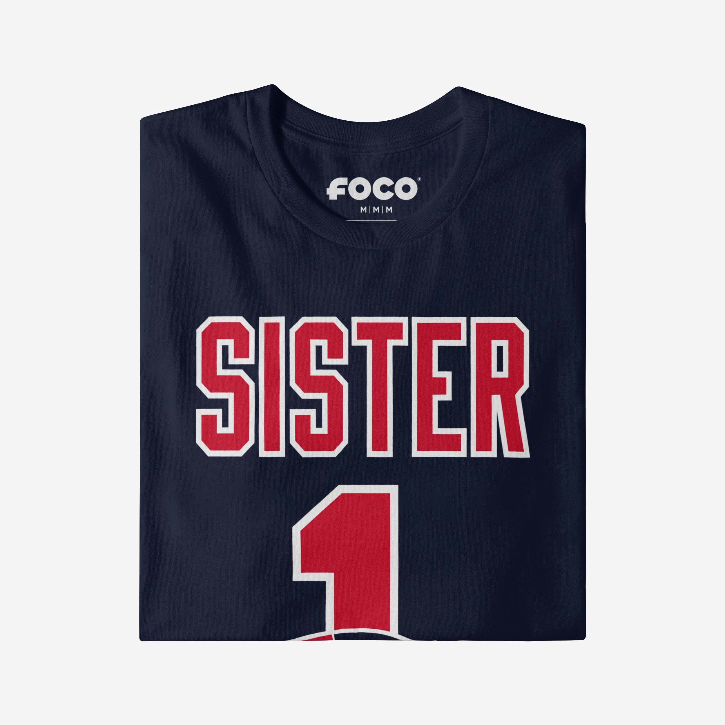 New England Patriots Number 1 Sister T-Shirt - Image 4