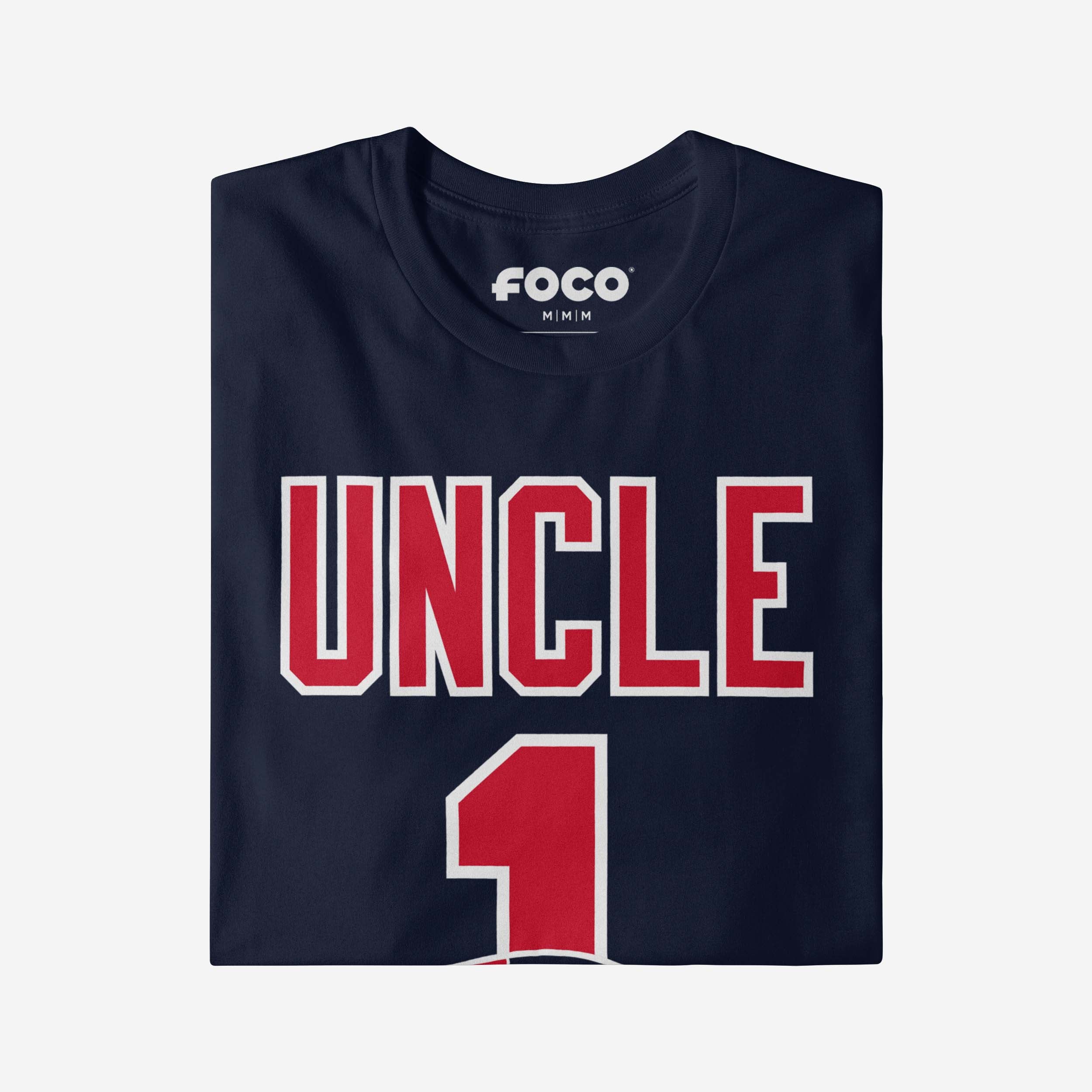 New England Patriots Number 1 Uncle T-Shirt - Image 4