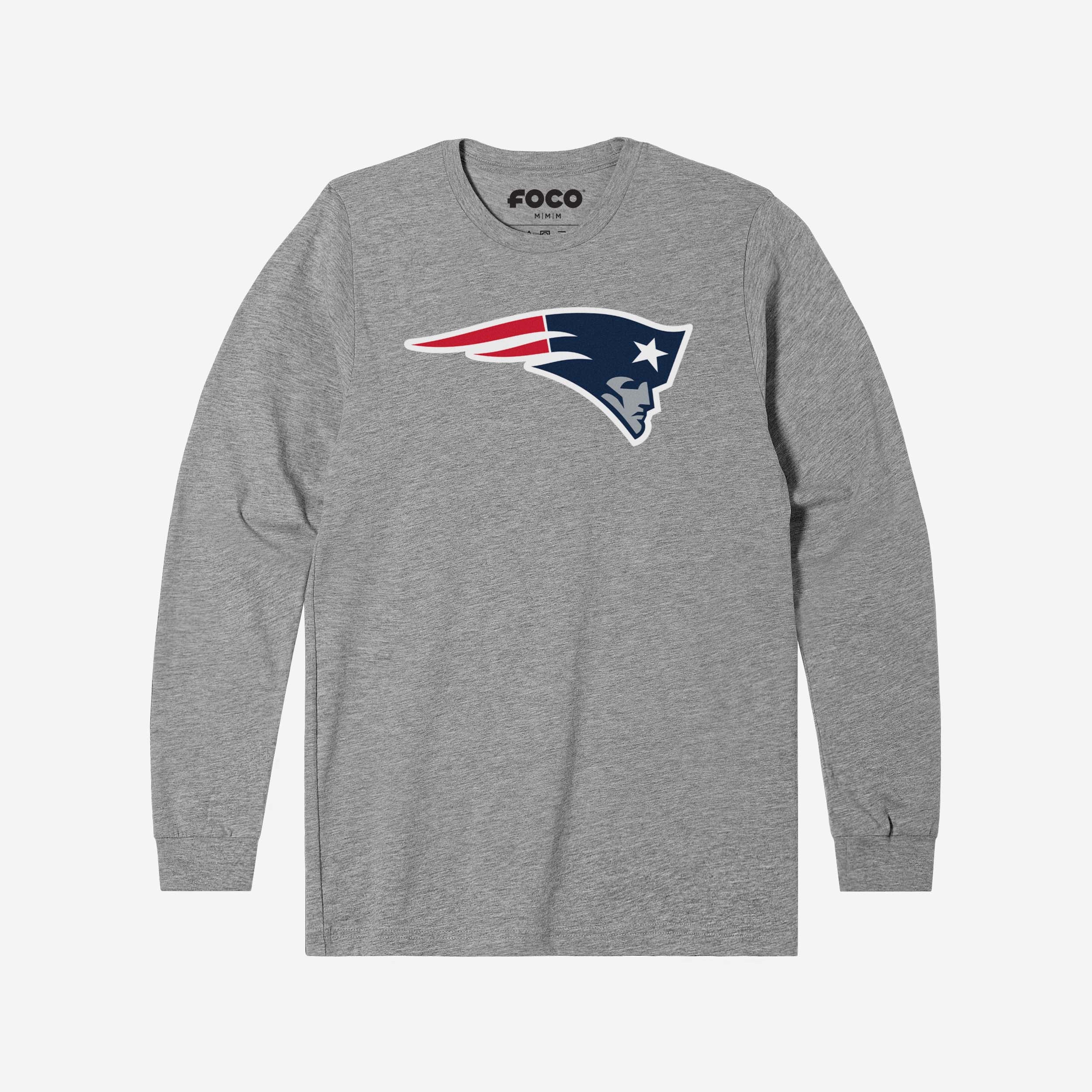 New England Patriots Primary Logo Long Sleeve T-Shirt - Image 12