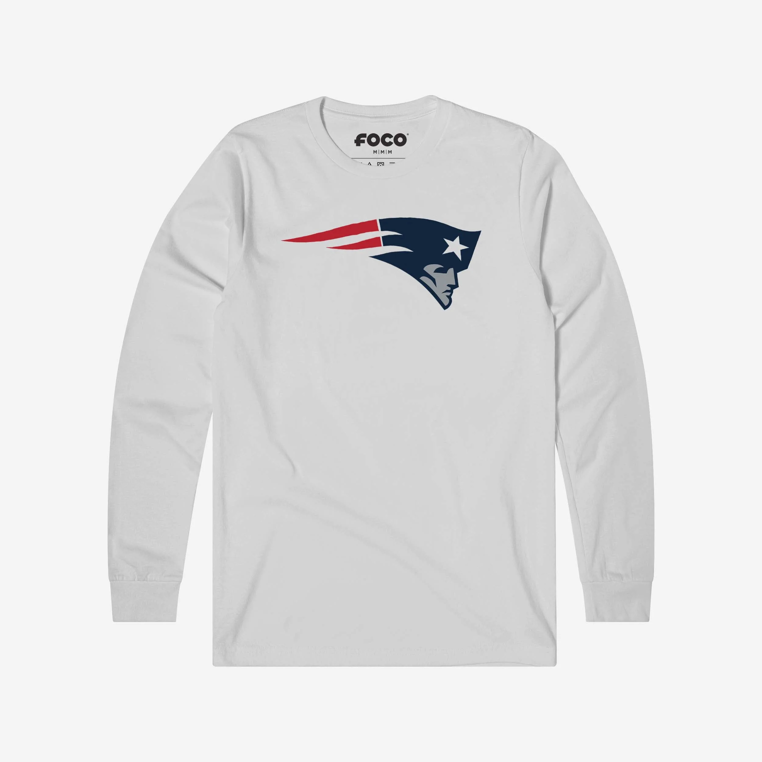 New England Patriots Primary Logo Long Sleeve T-Shirt - Image 16