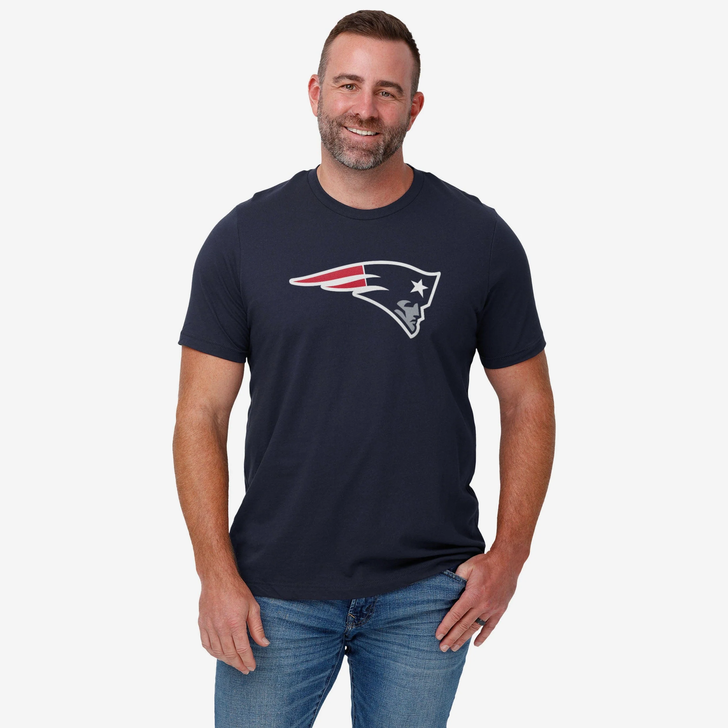 New England Patriots Primary Logo T-Shirt - Image 2