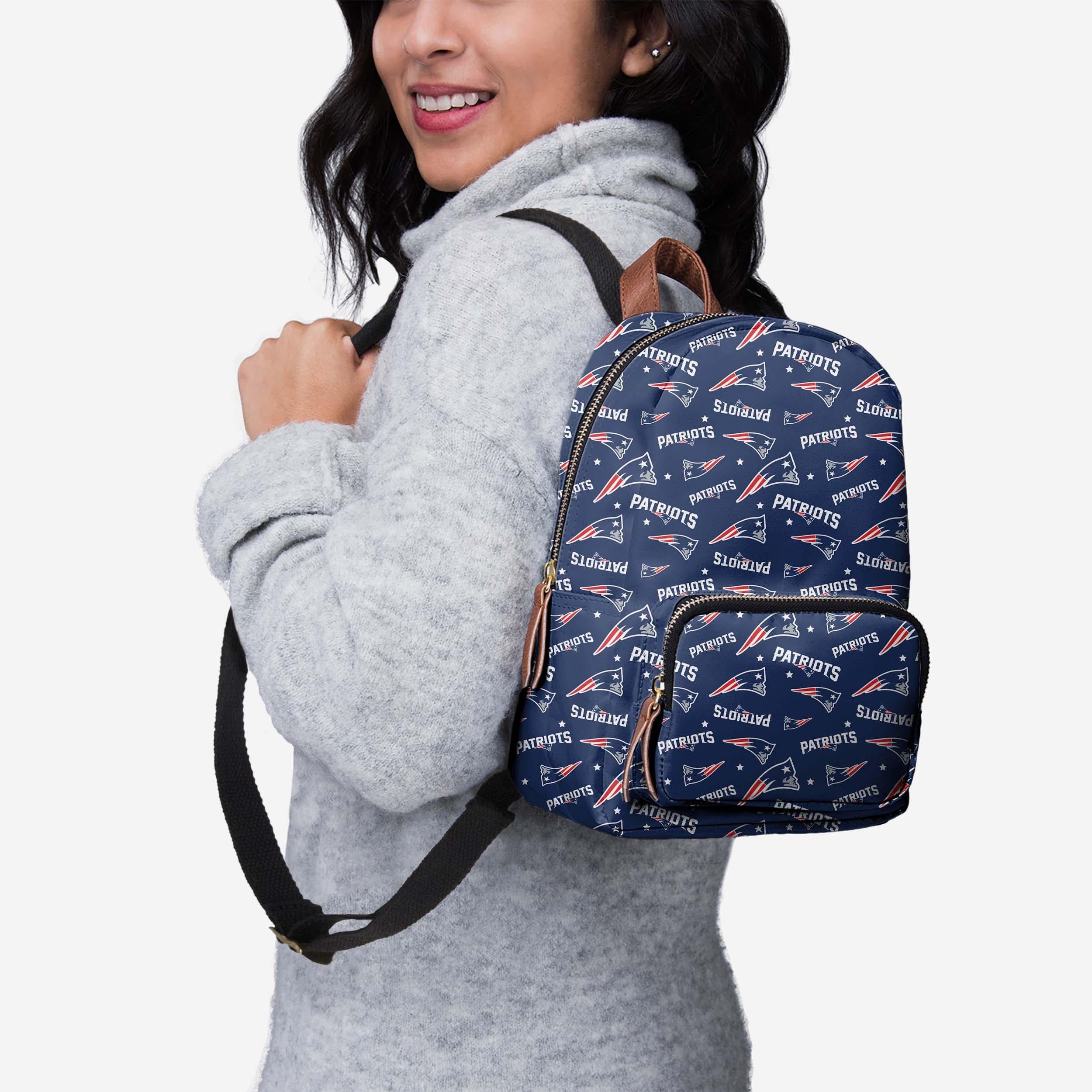 New England Patriots Printed Collection Mini Backpack - Image 2