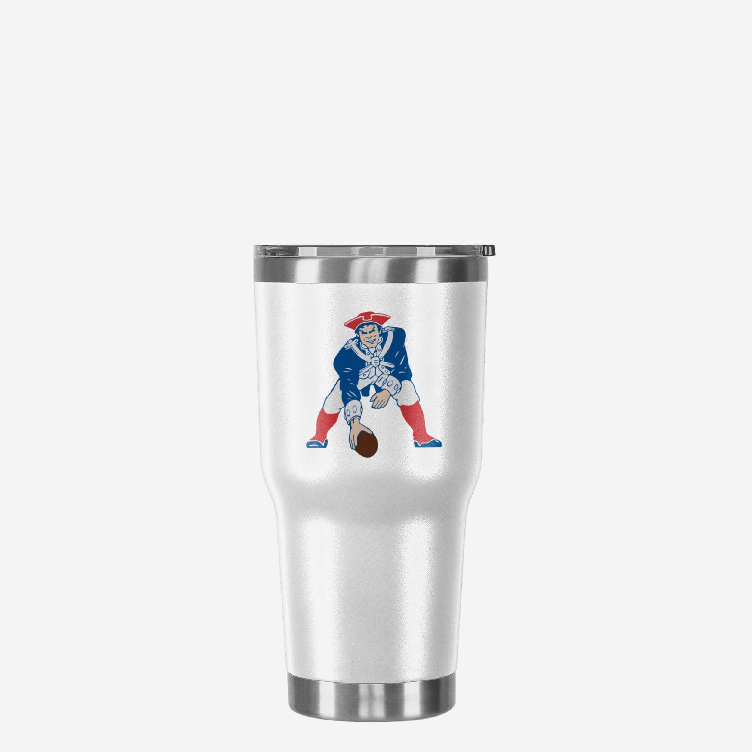 New England Patriots Retro Team Logo 30 oz Tumbler