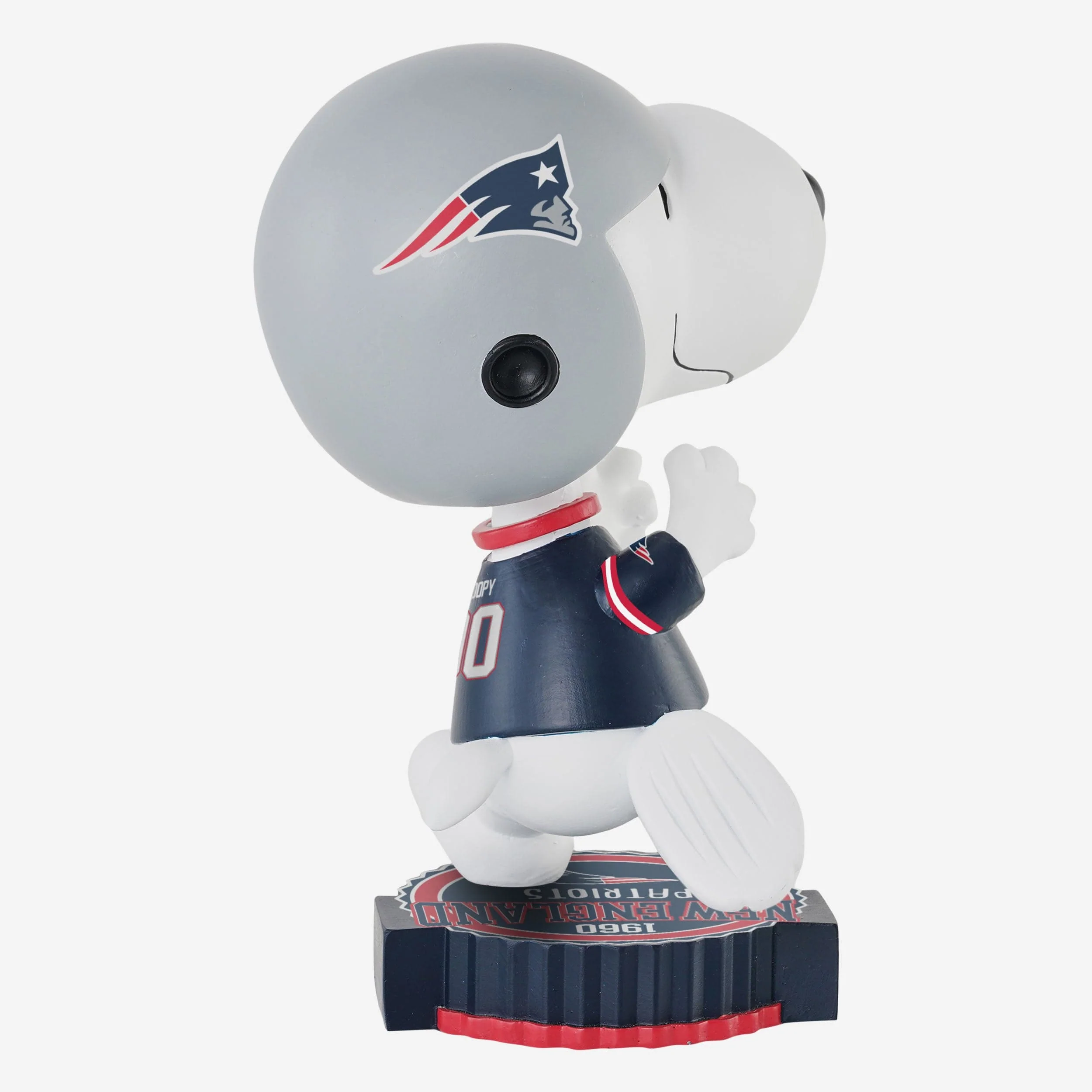 New England Patriots Snoopy Peanuts Bighead Bobblehead - Image 5