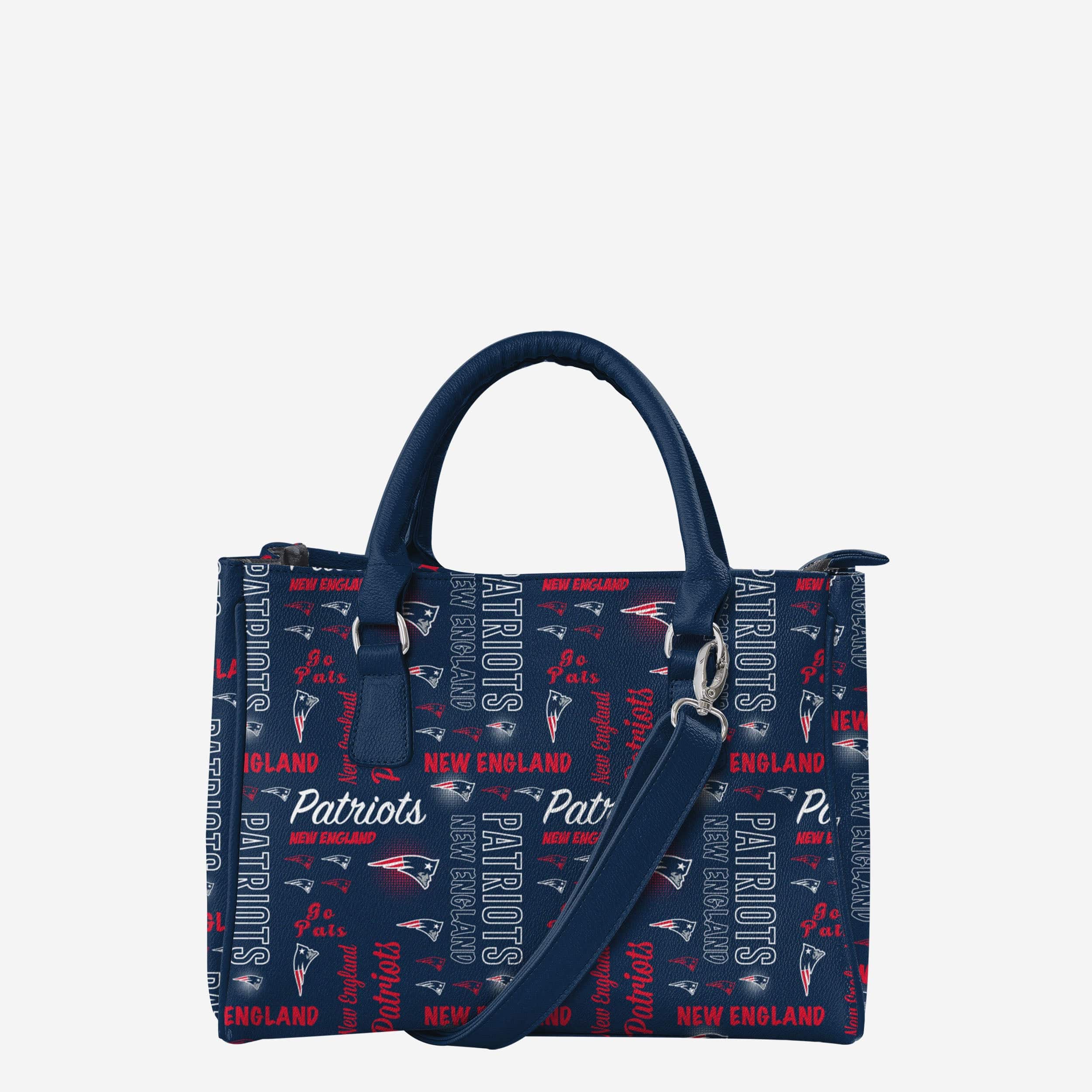 New England Patriots Spirited Style Printed Collection Purse