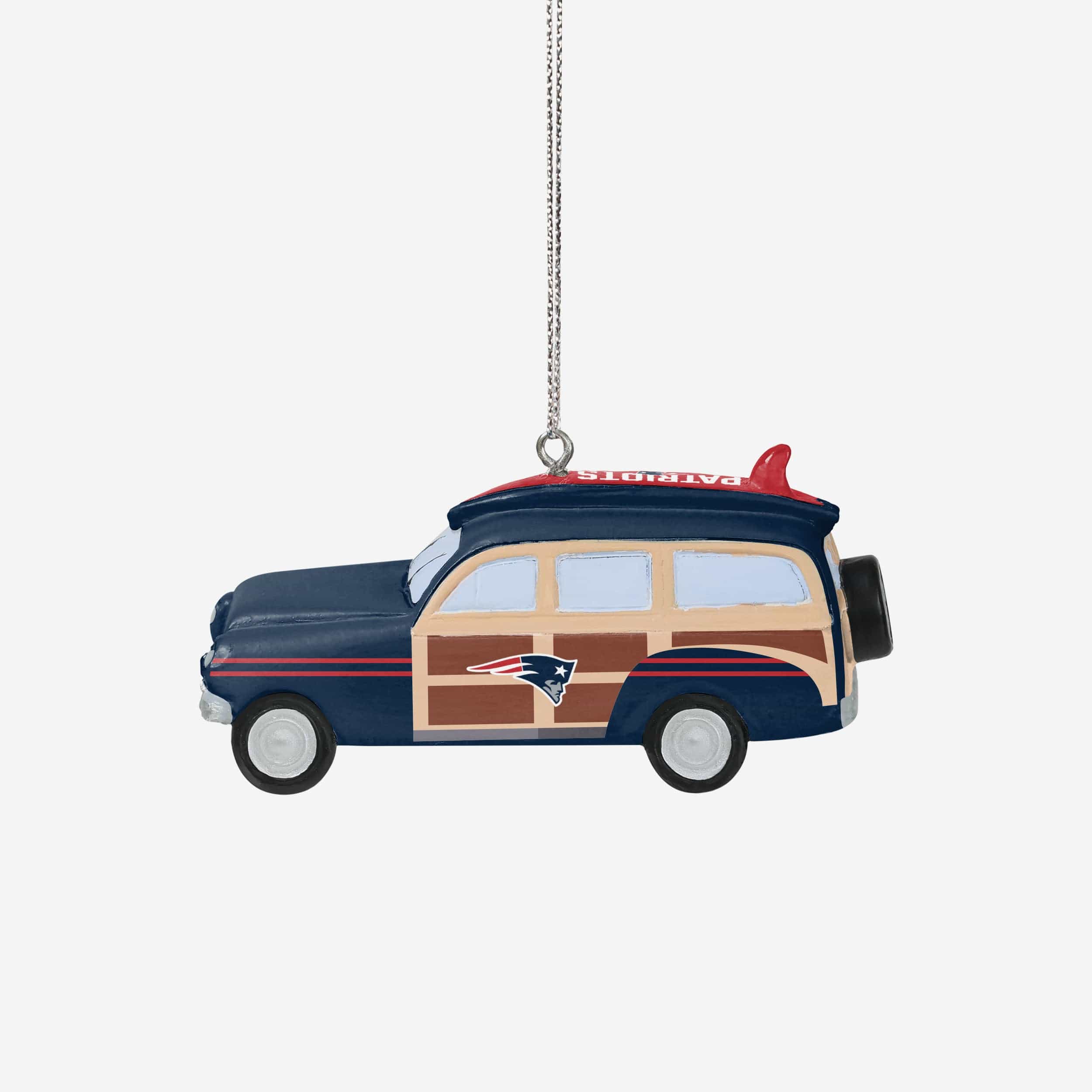 New England Patriots Station Wagon Ornament - Image 2