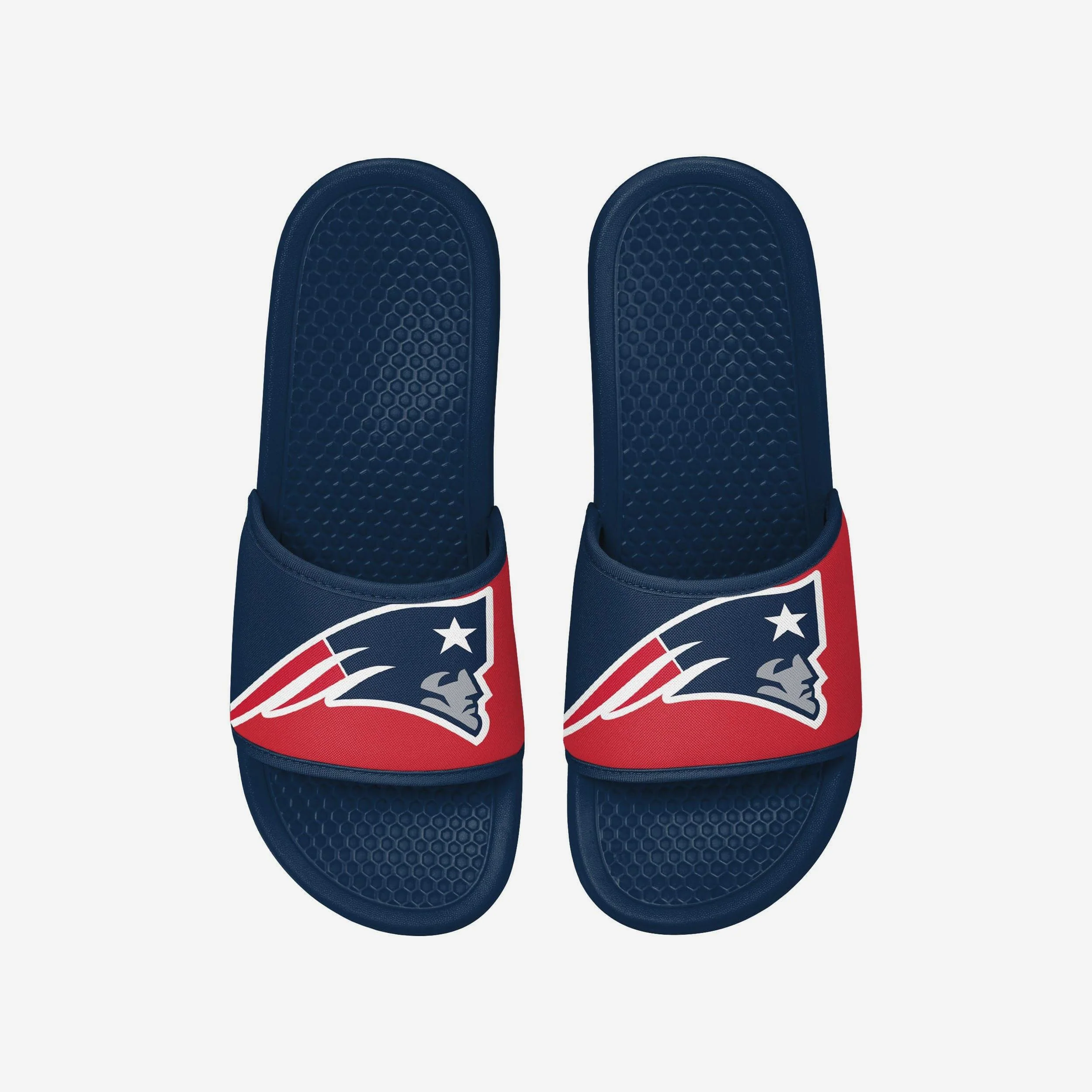 New England Patriots Team Color Primary Logo Slide