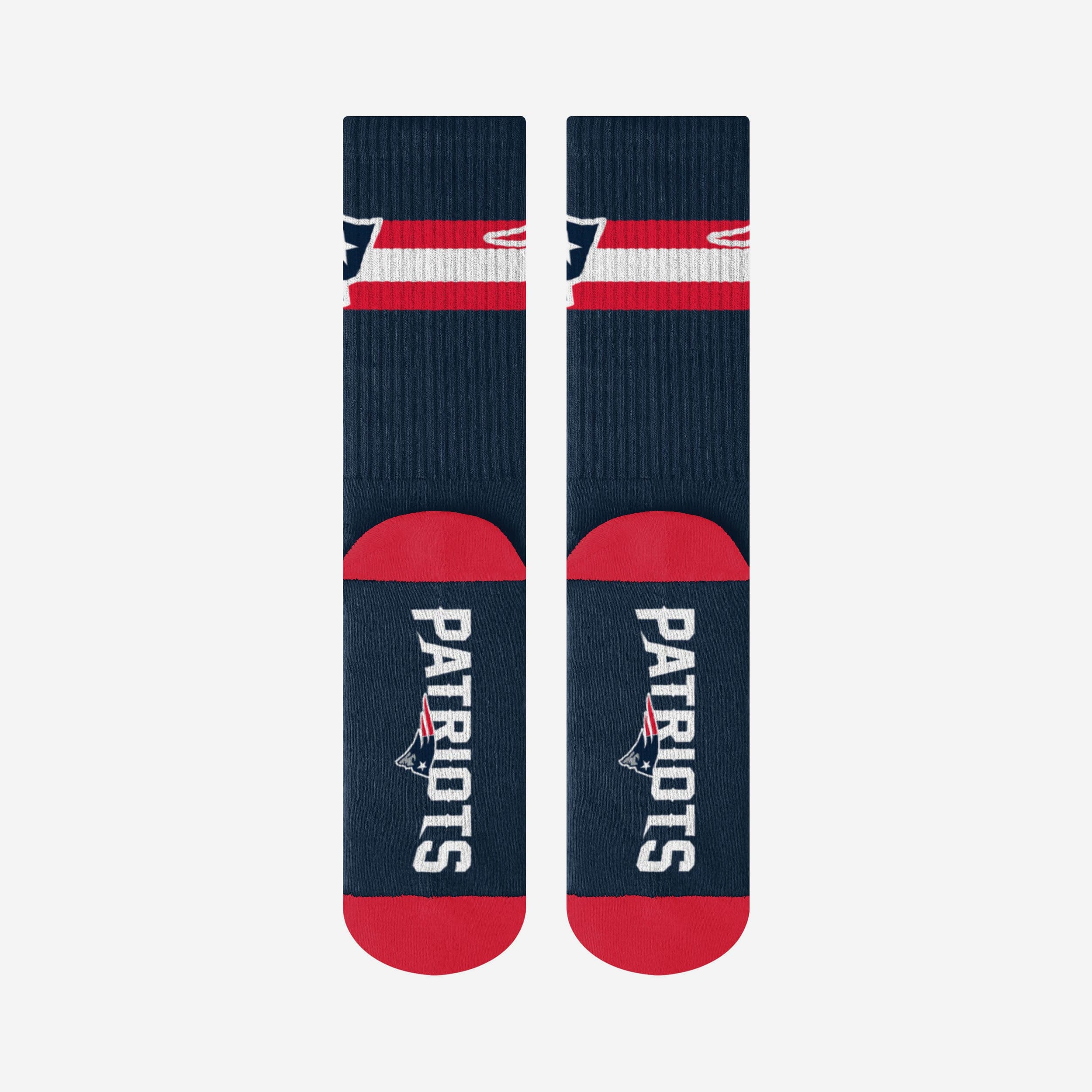 New England Patriots Team Stripe Crew Socks - Image 4