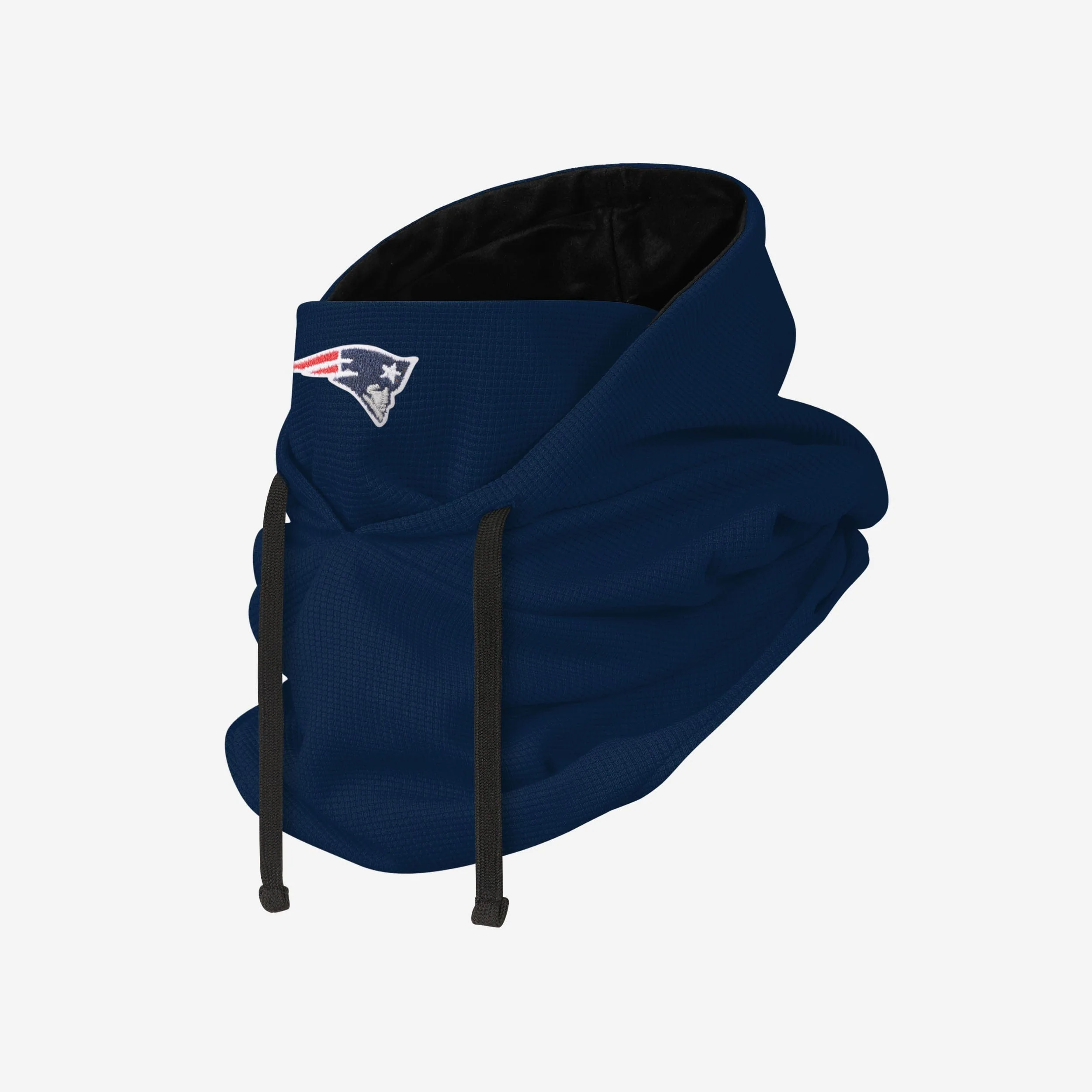 New England Patriots Waffle Drawstring Hooded Gaiter - Image 2