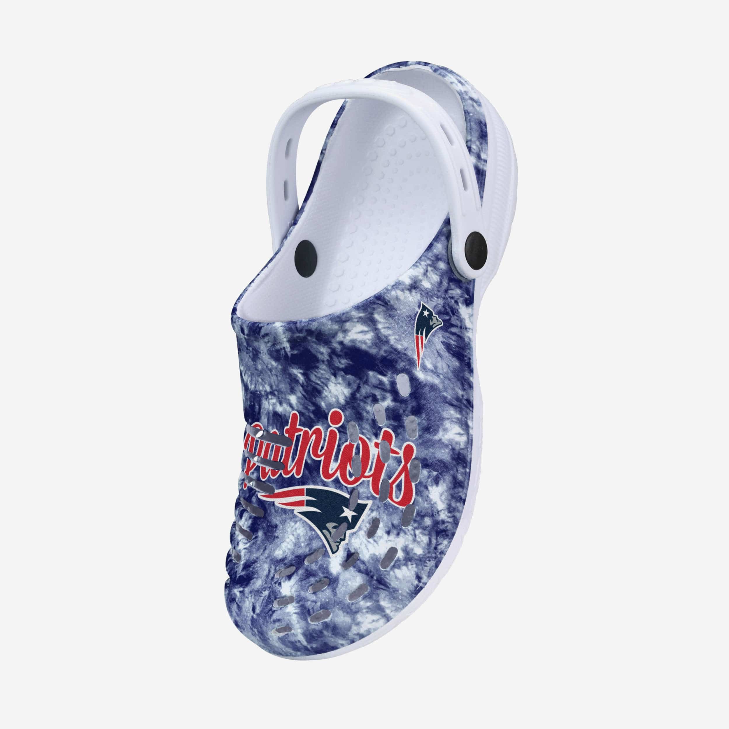 New England Patriots Womens Cloudie Clog With Strap - Image 2