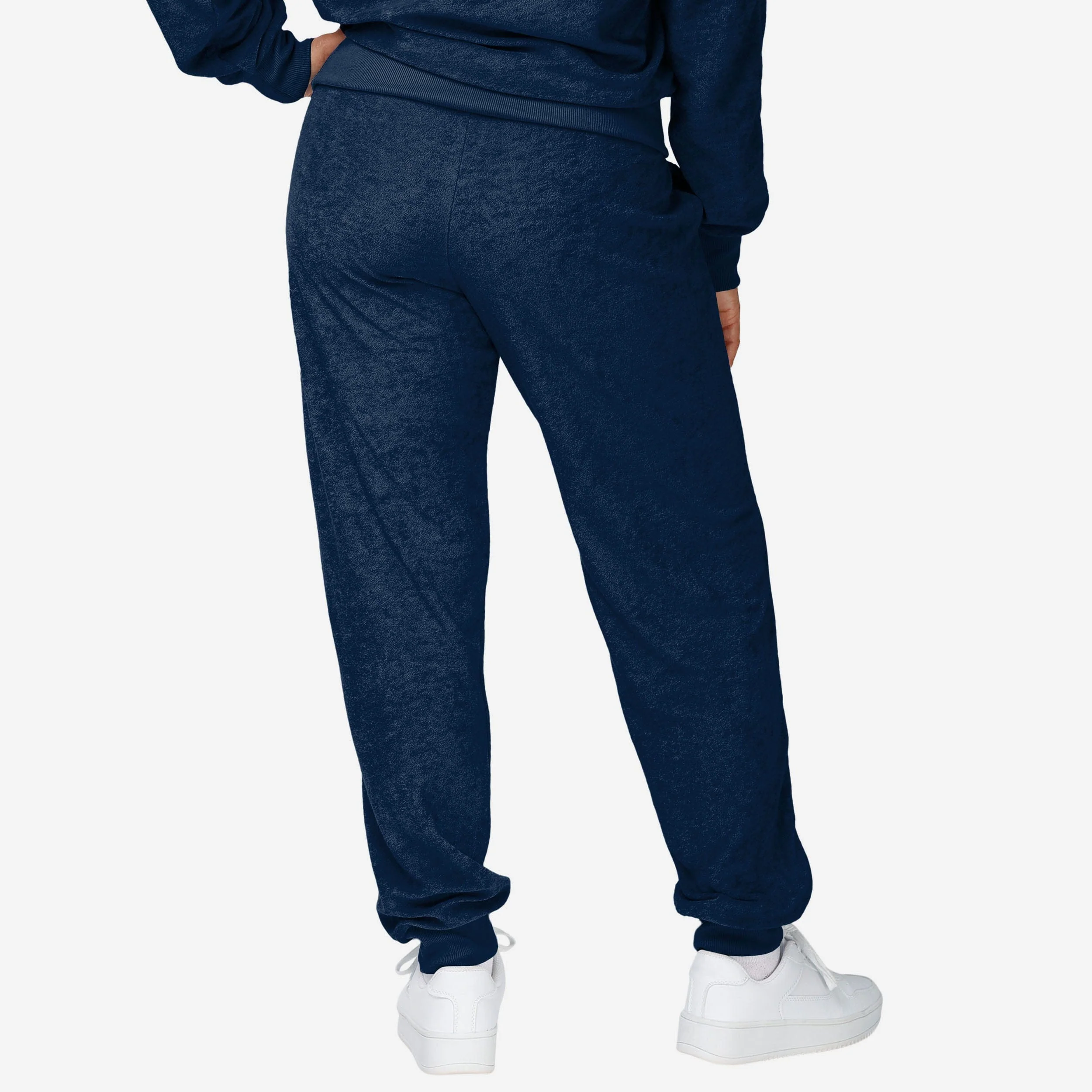New England Patriots Womens Terry Knit Joggers - Image 2
