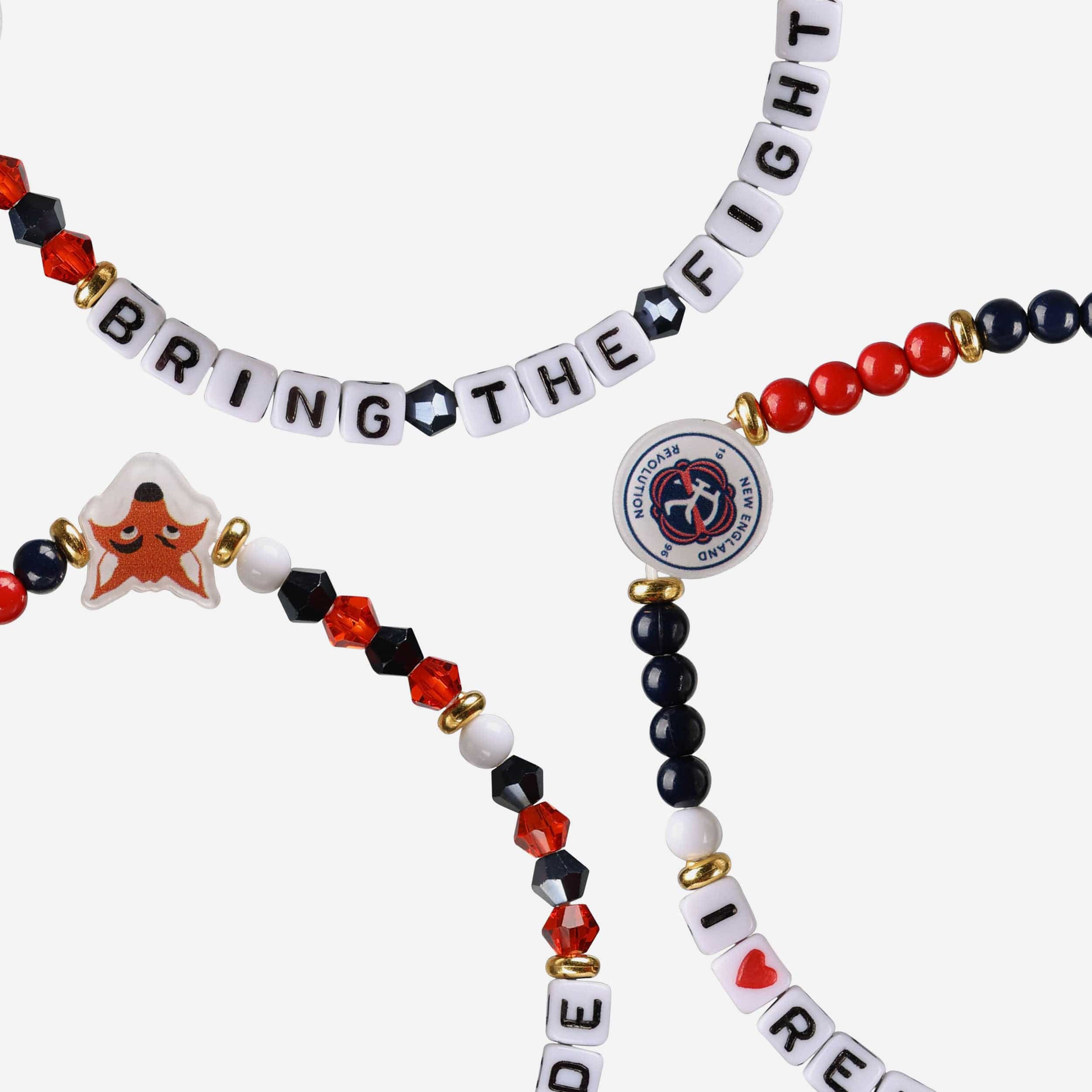 New England Revolution 3 Pack Friendship Bracelet - Image 2