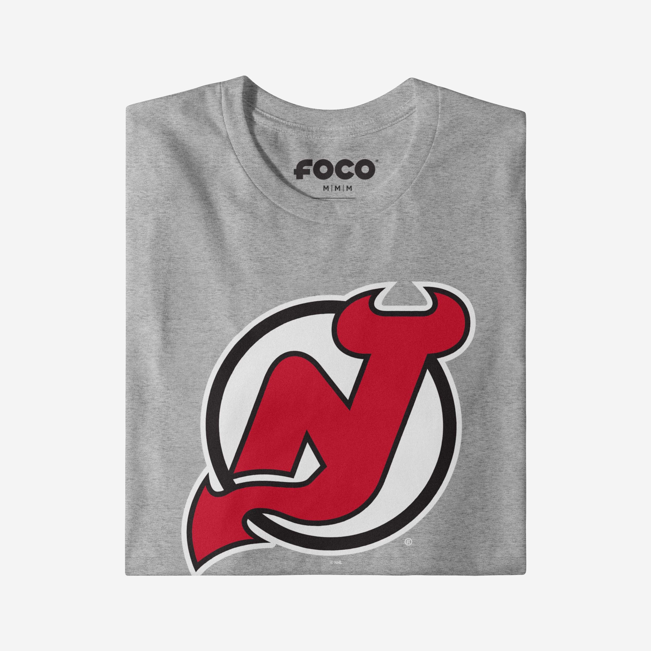 New Jersey Devils Primary Logo Long Sleeve T-Shirt - Image 6