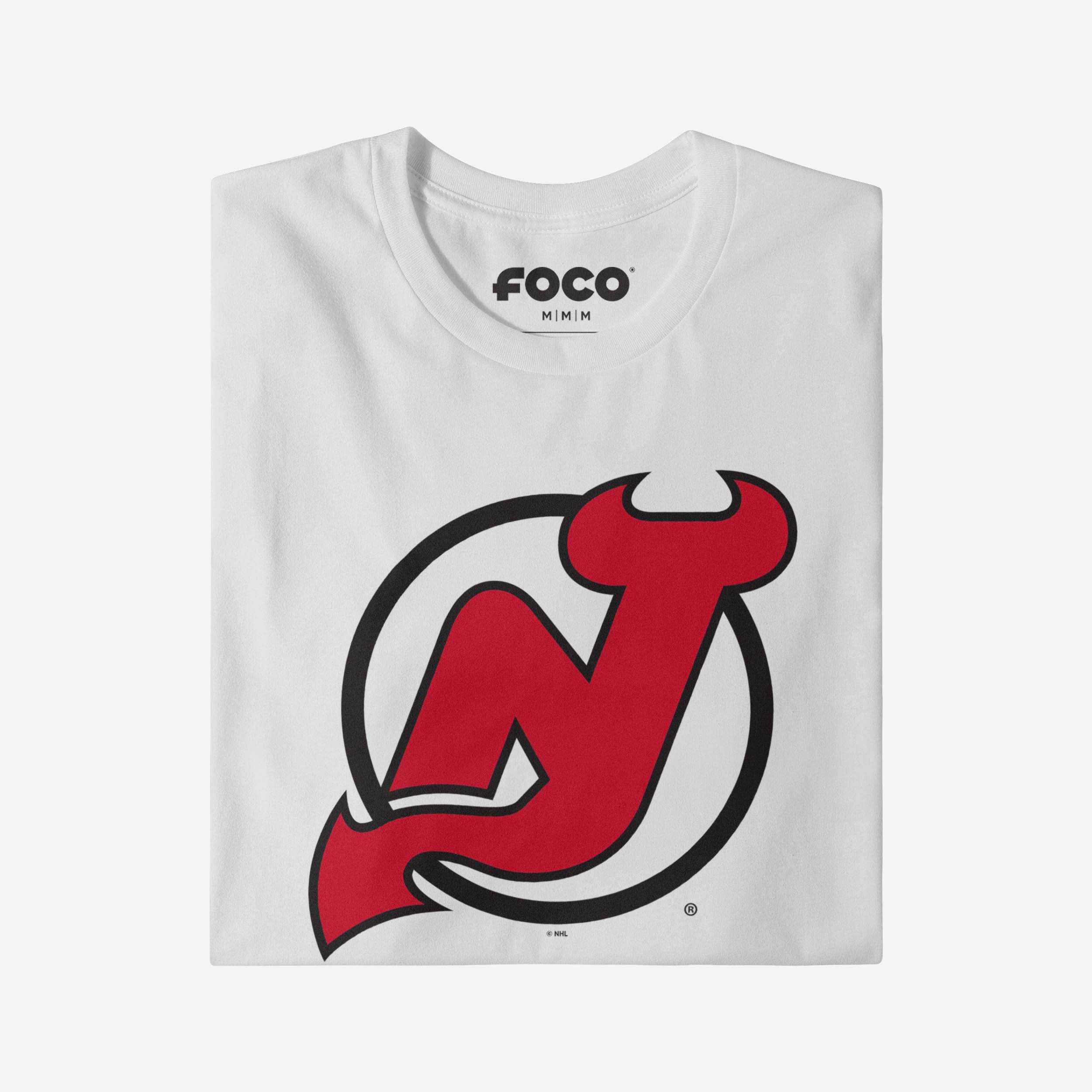 New Jersey Devils Primary Logo T-Shirt - Image 12