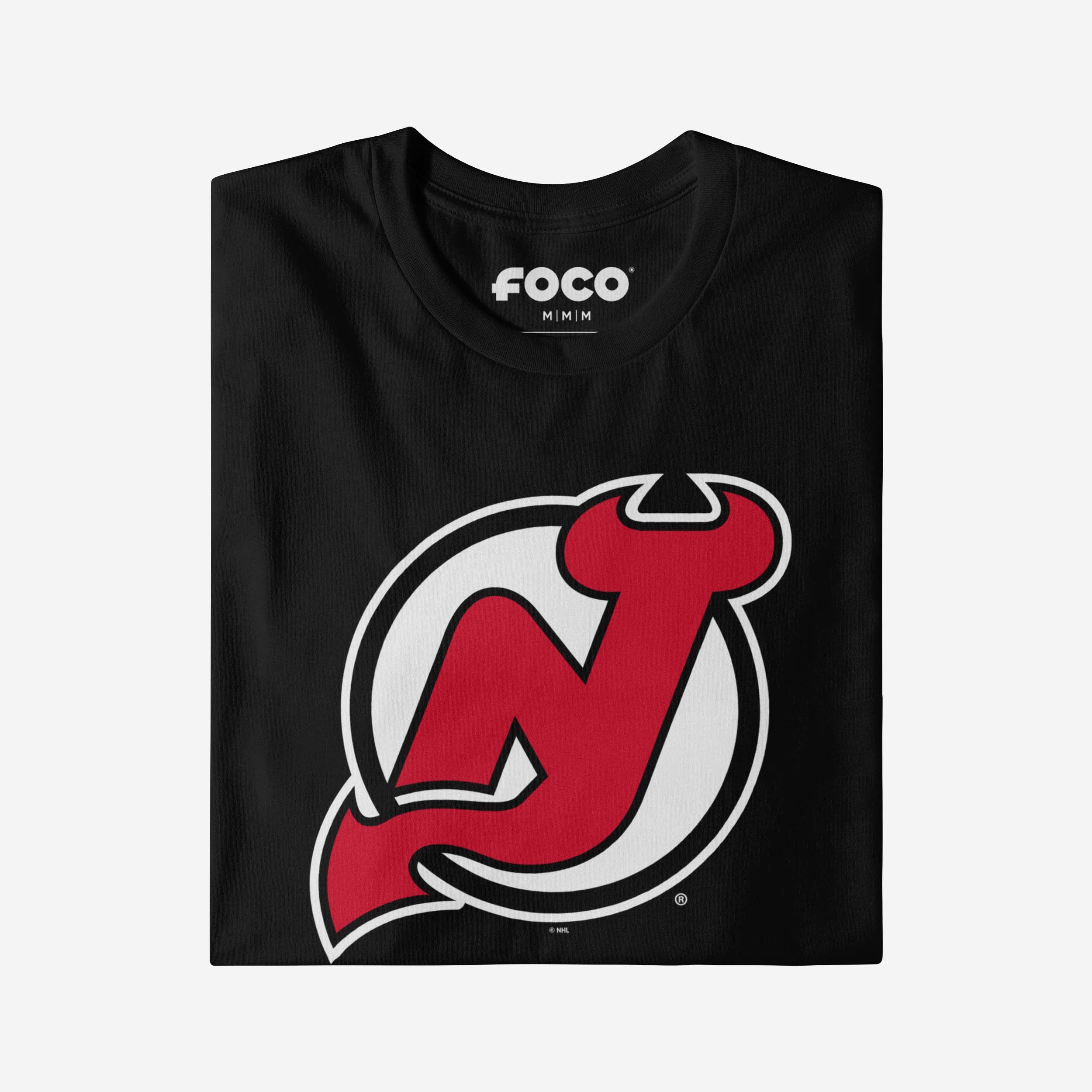 New Jersey Devils Primary Logo T-Shirt - Image 7