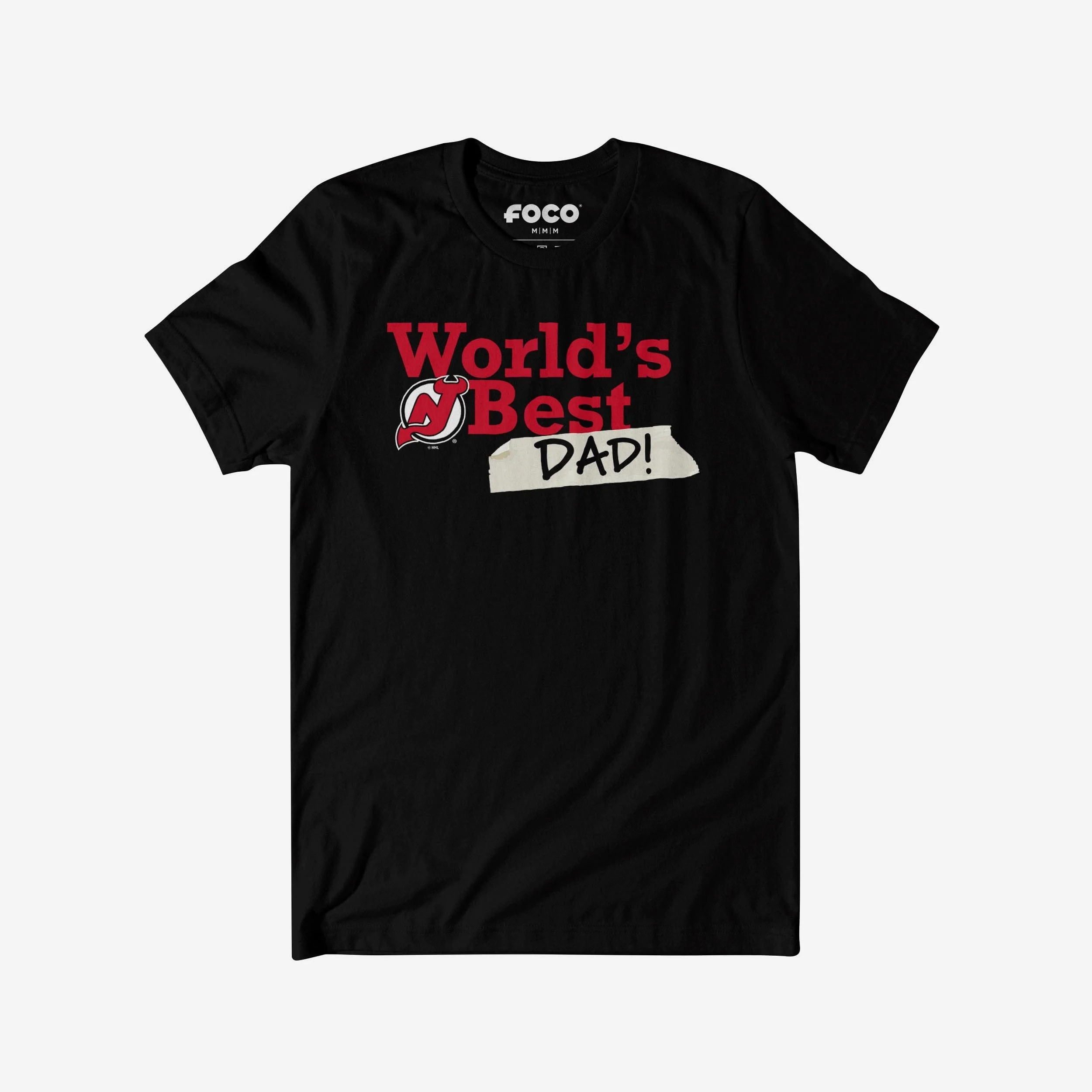 New Jersey Devils World's Best Dad T-Shirt