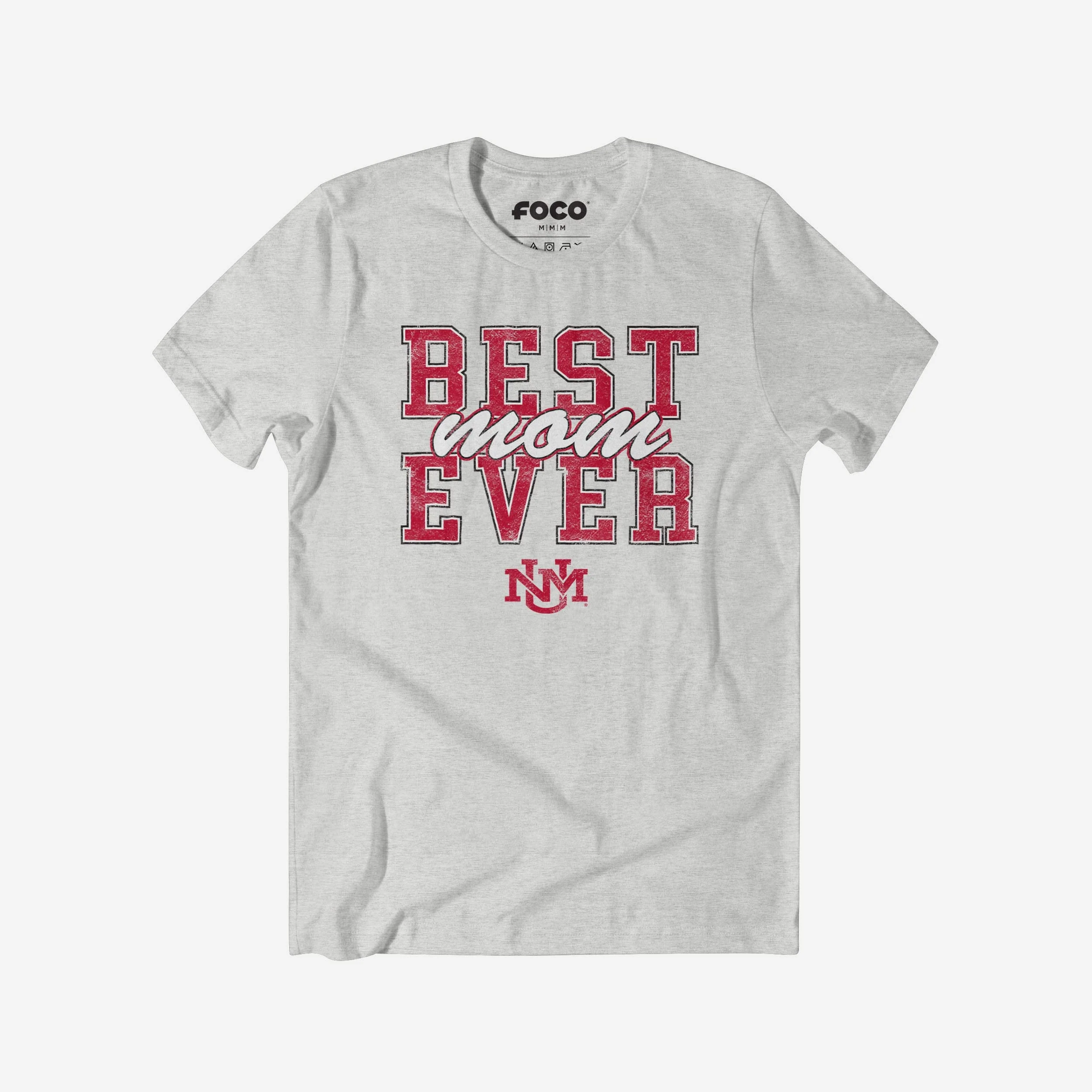 New Mexico Lobos Best Mom Ever Stacked T-Shirt