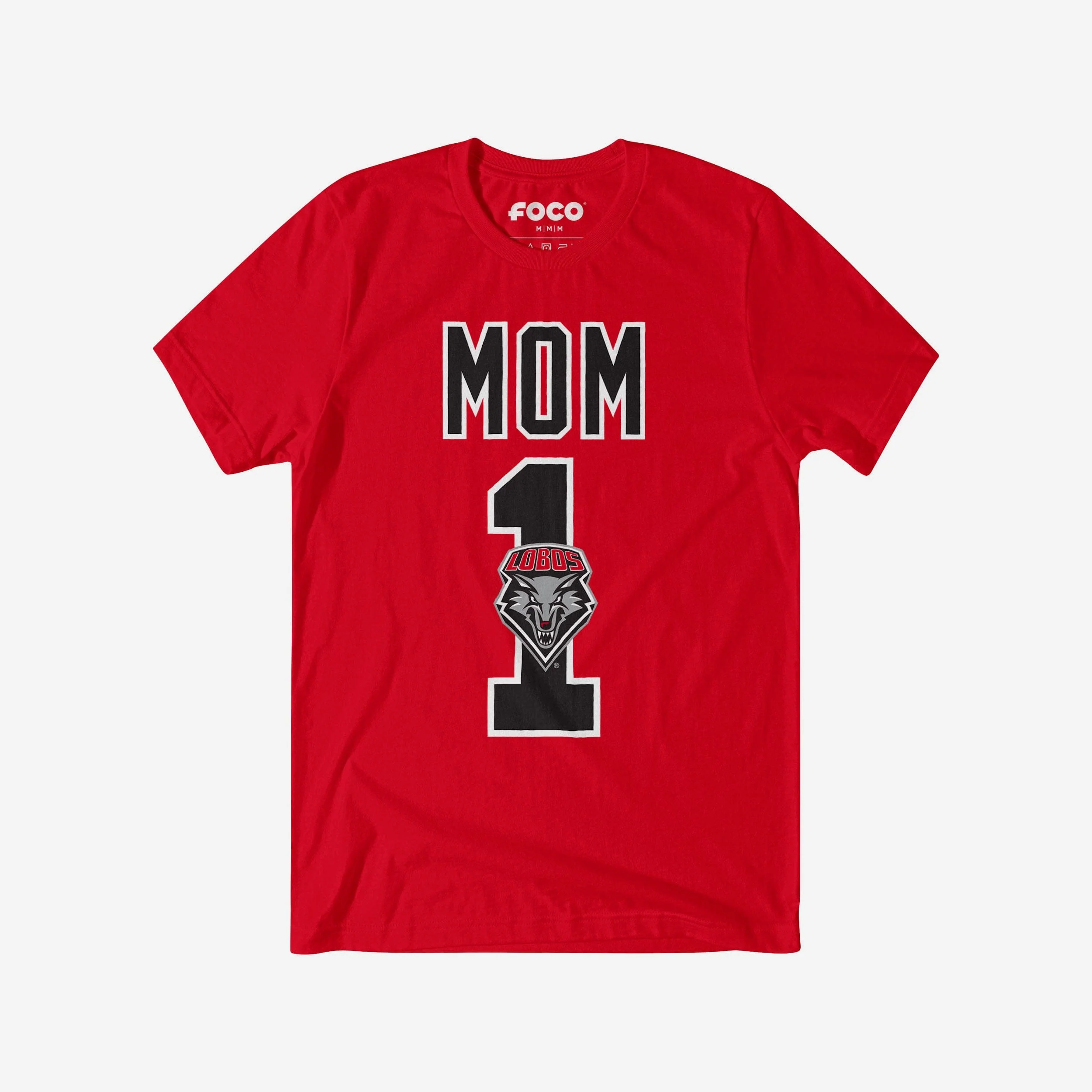 New Mexico Lobos Number 1 Mom T-Shirt