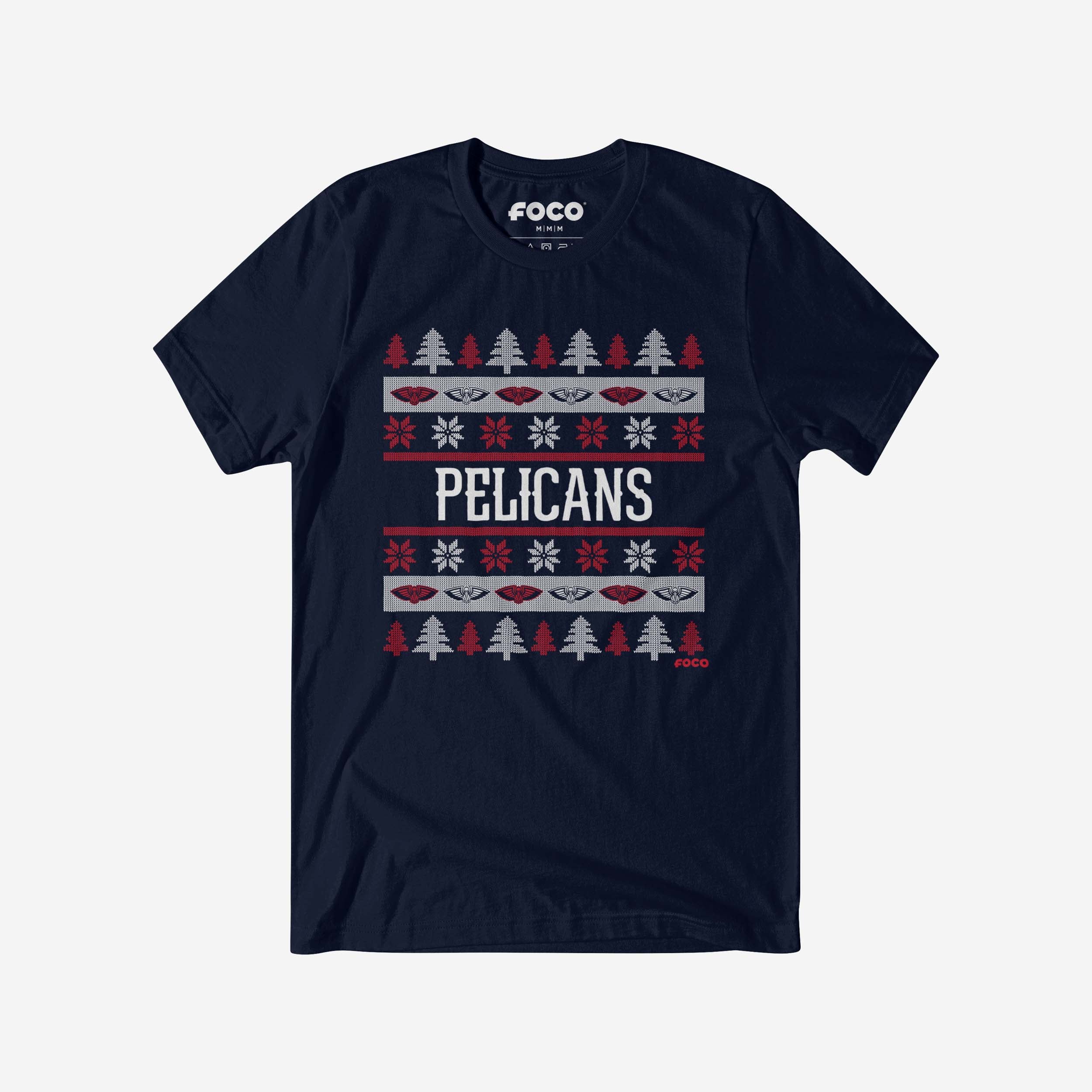 New Orleans Pelicans Holiday Sweater T-Shirt