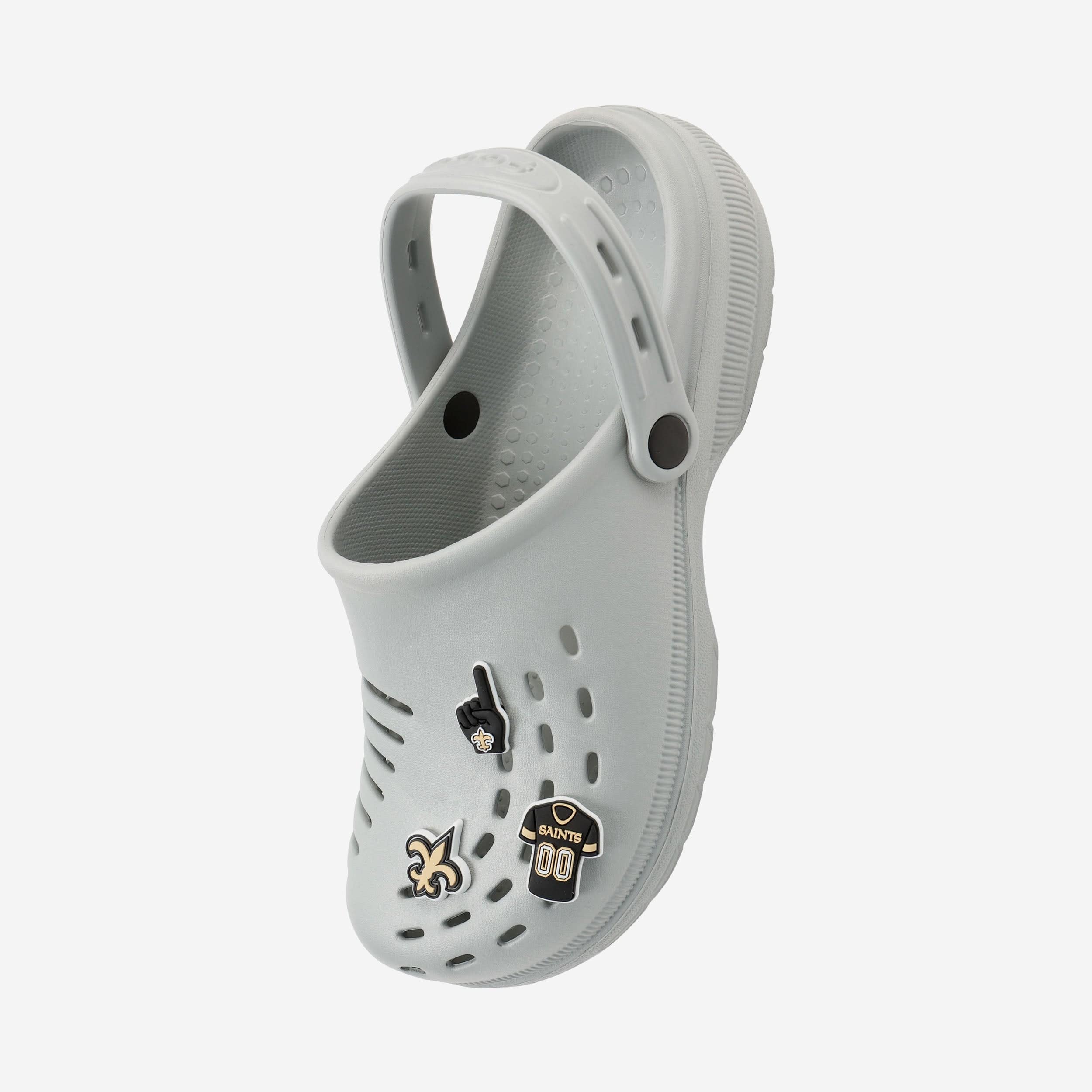 New Orleans Saints 10 Pack Team Clog Charms - Image 2