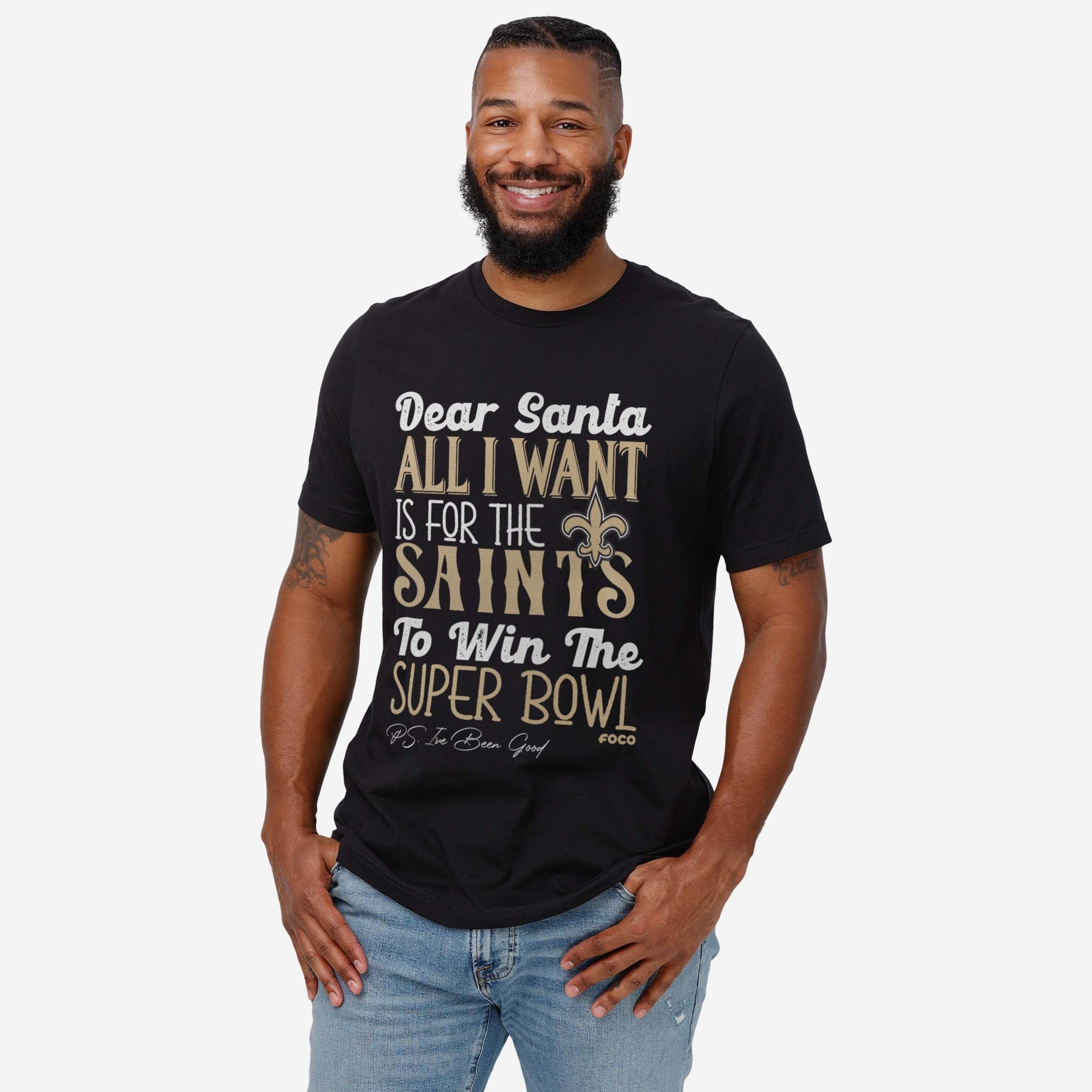 New Orleans Saints All I Want T-Shirt - Image 2