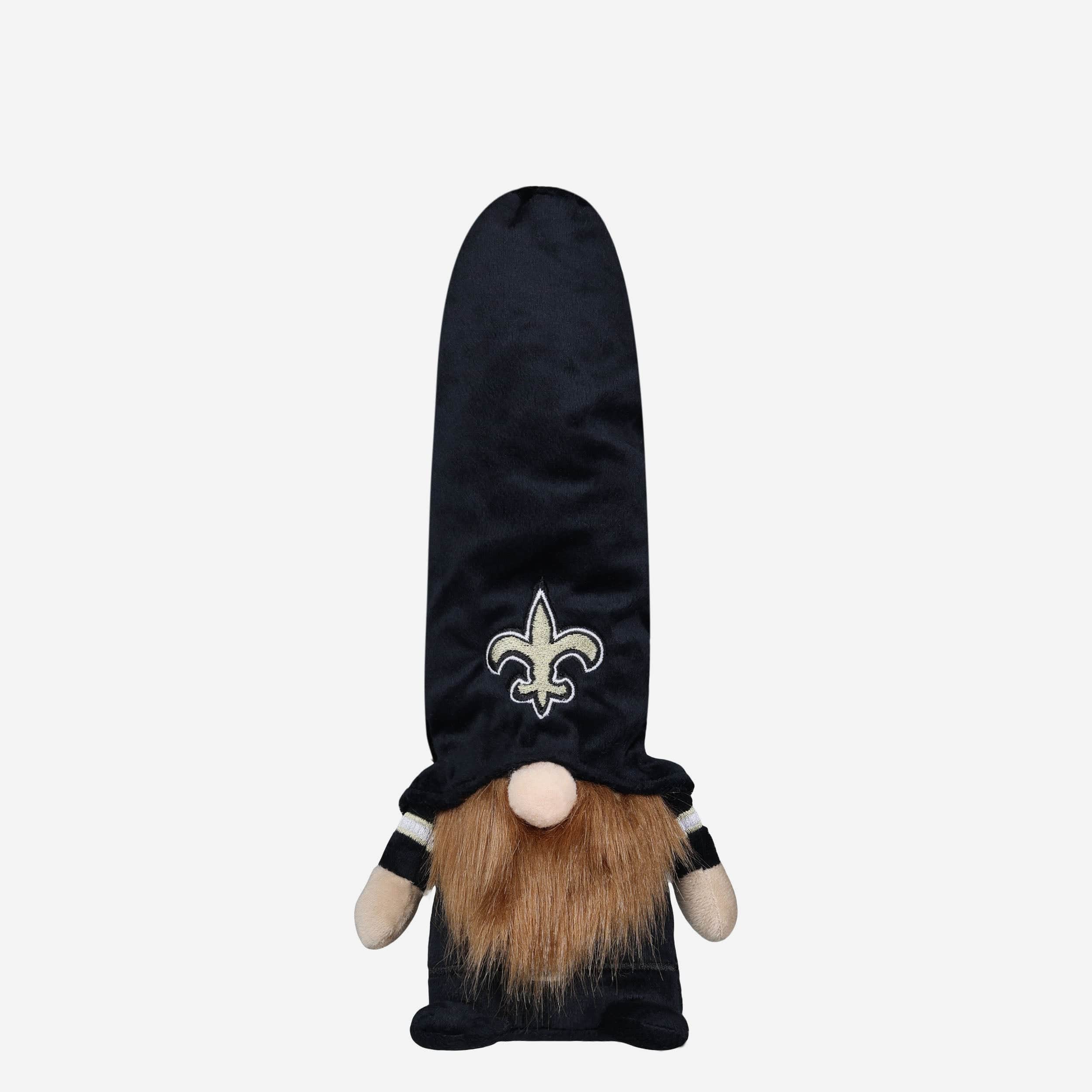 New Orleans Saints Bearded Stocking Cap Plush Gnome