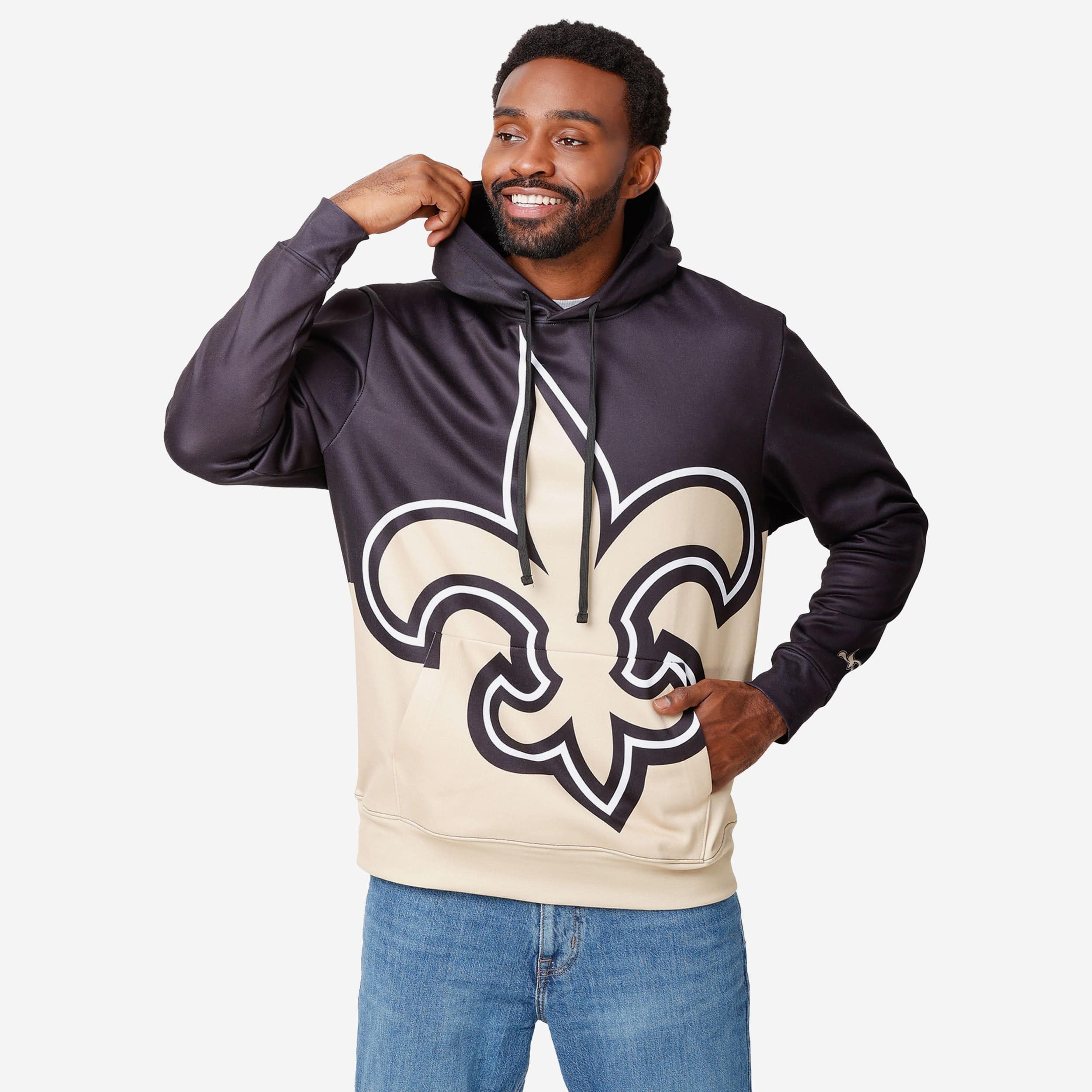 New Orleans Saints Bold Logo Hoodie