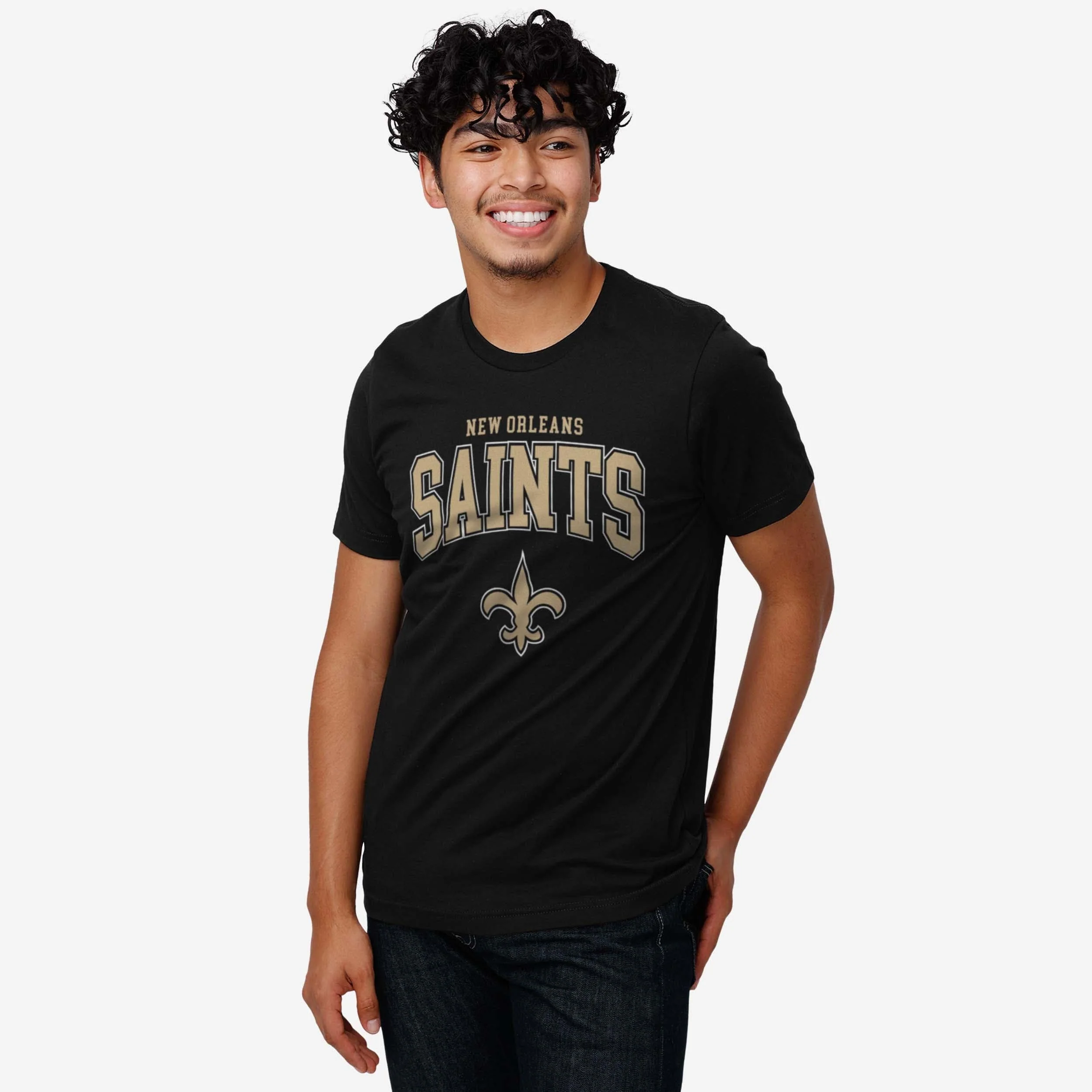 New Orleans Saints Classic Logo T-Shirt - Image 6