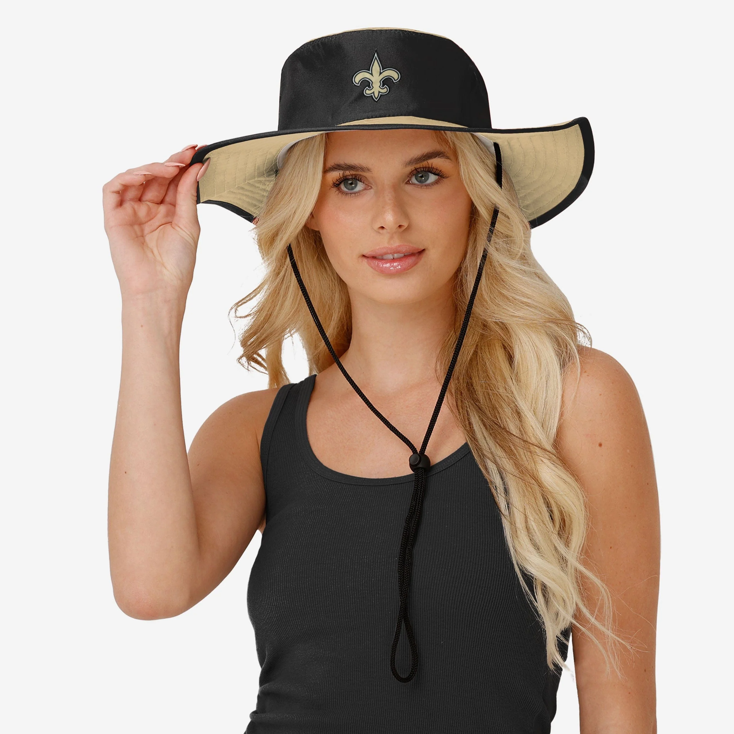 New Orleans Saints Colorblock Boonie Hat - Image 2