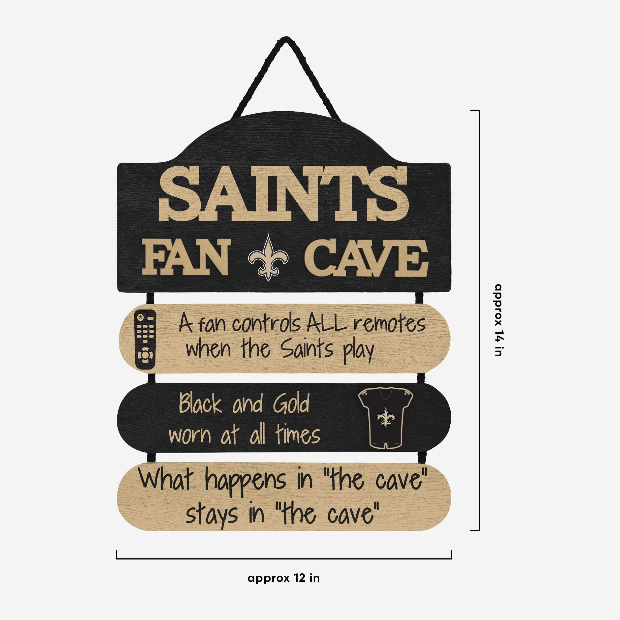 New Orleans Saints Fancave Sign - Image 3