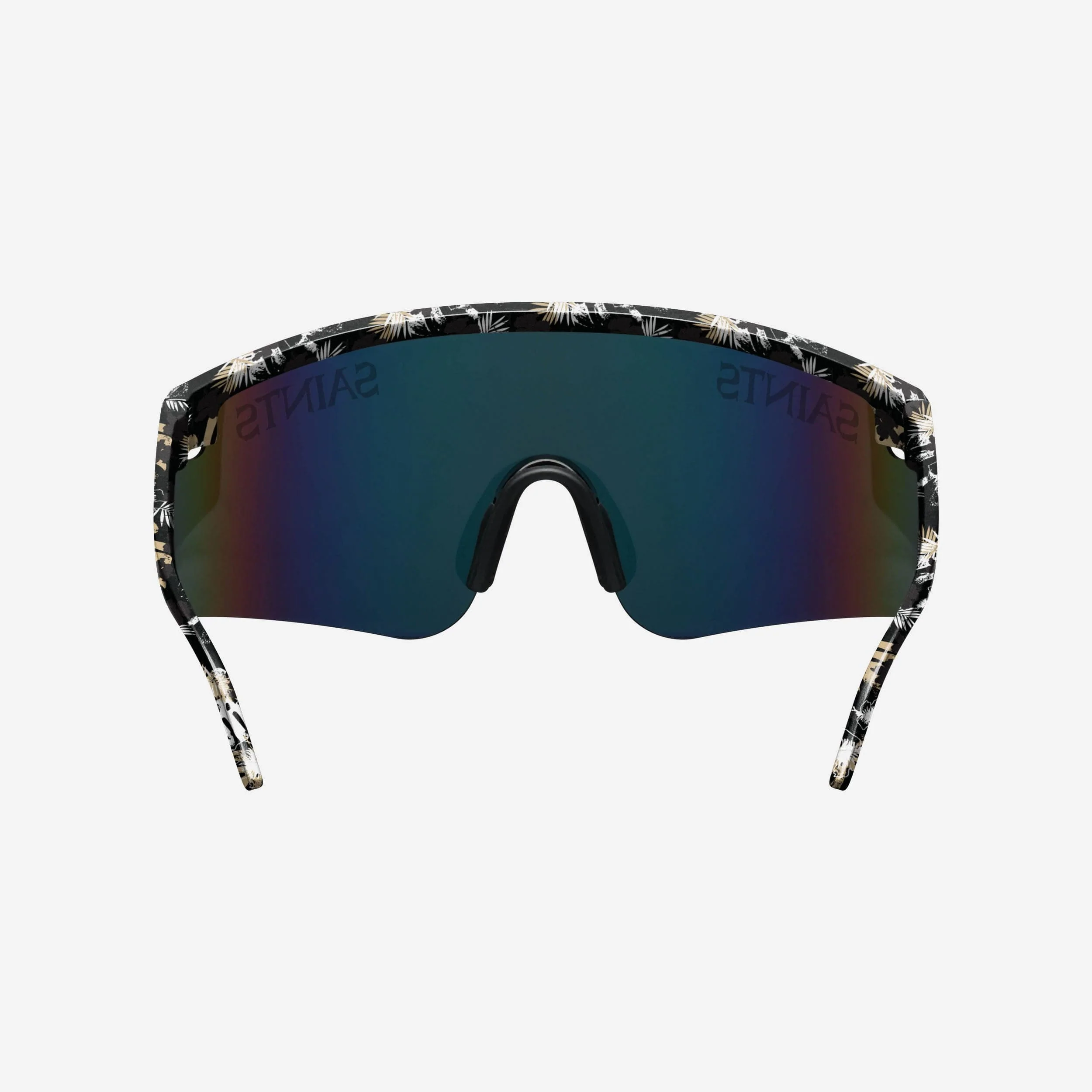New Orleans Saints Floral Large Frame Sunglasses - Image 5