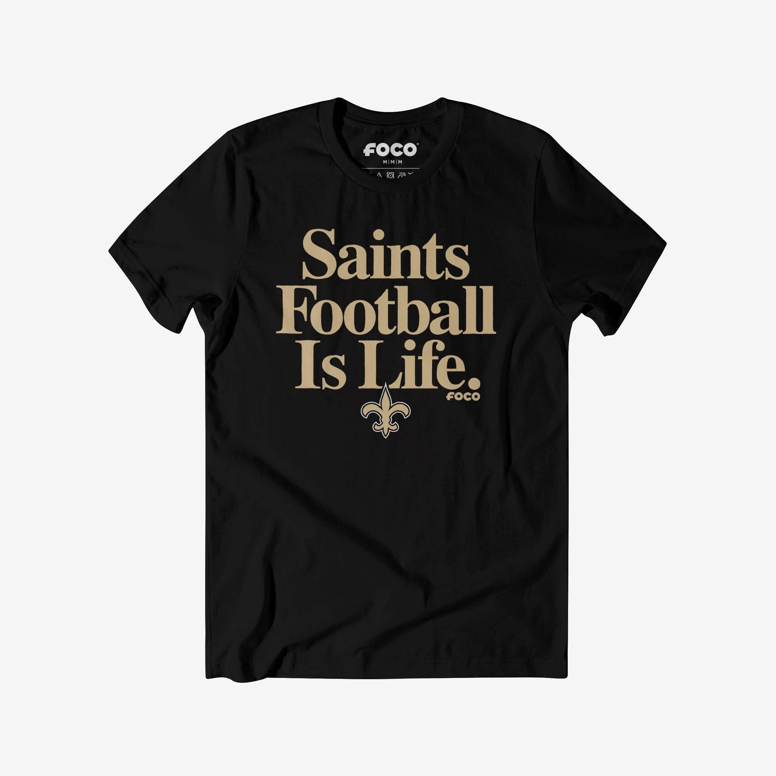 New Orleans Saints Football is Life T-Shirt
