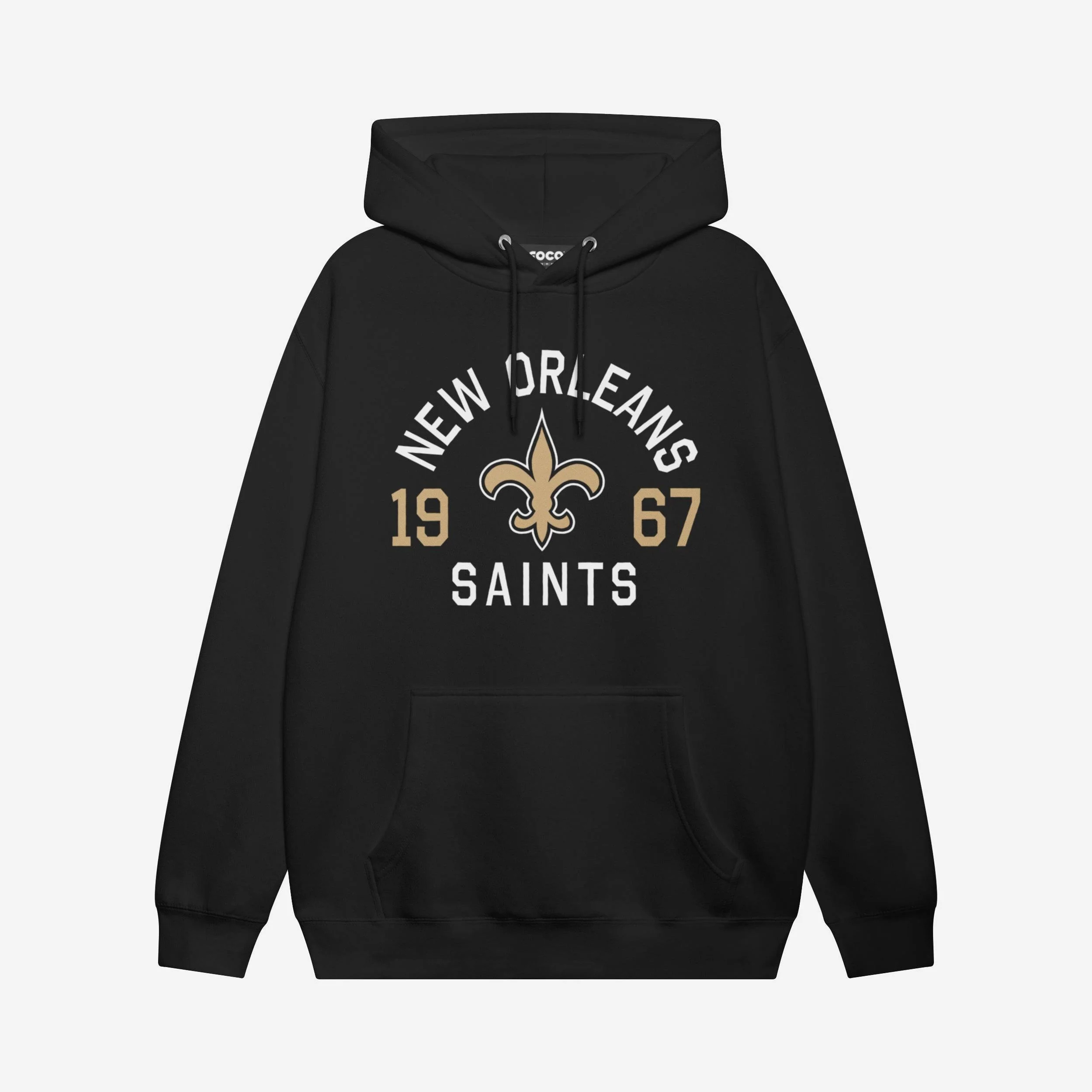 New Orleans Saints Heritage Print Hoodie