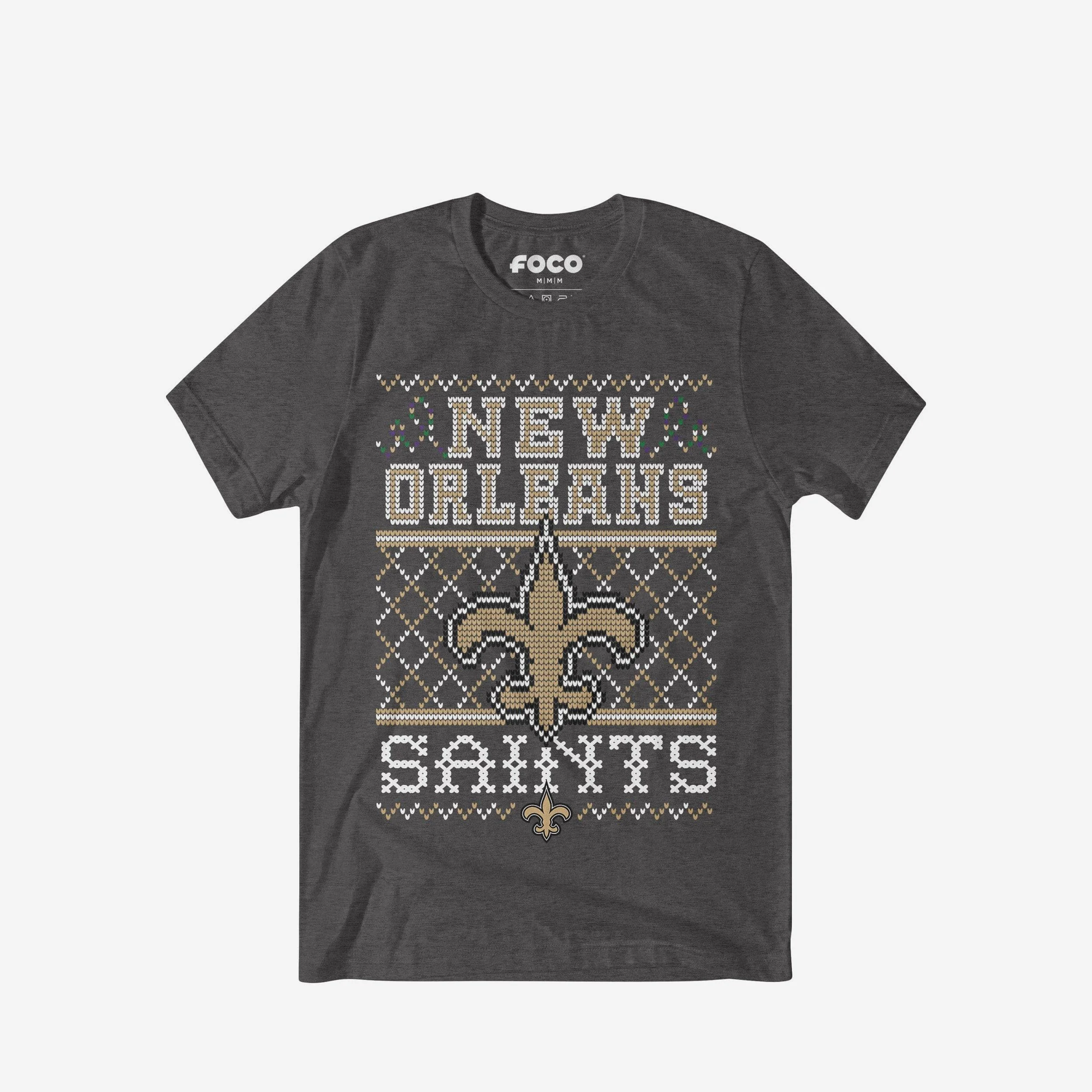 New Orleans Saints Holiday T-Shirt