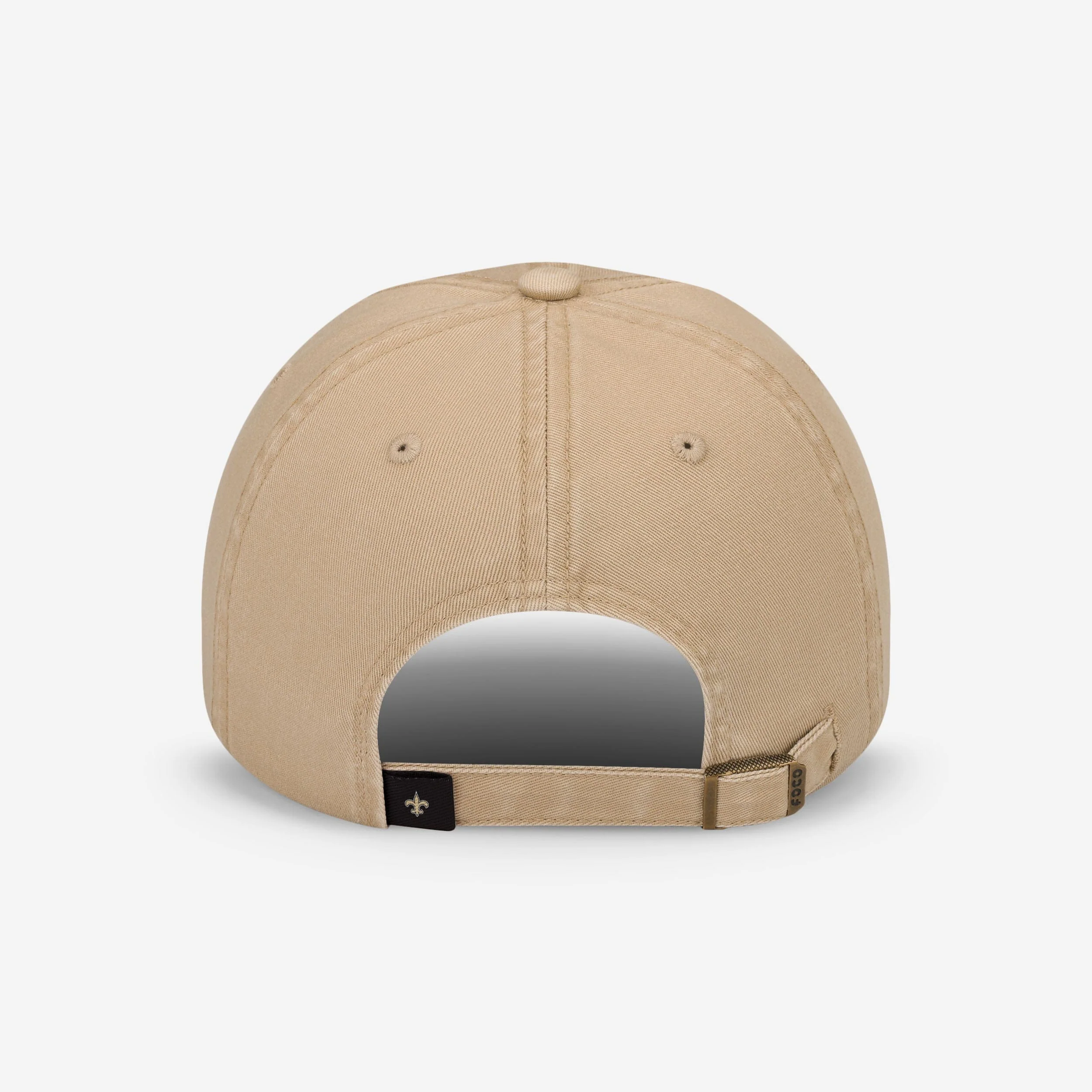 New Orleans Saints Khaki Primary Logo Casual Cap - Image 3